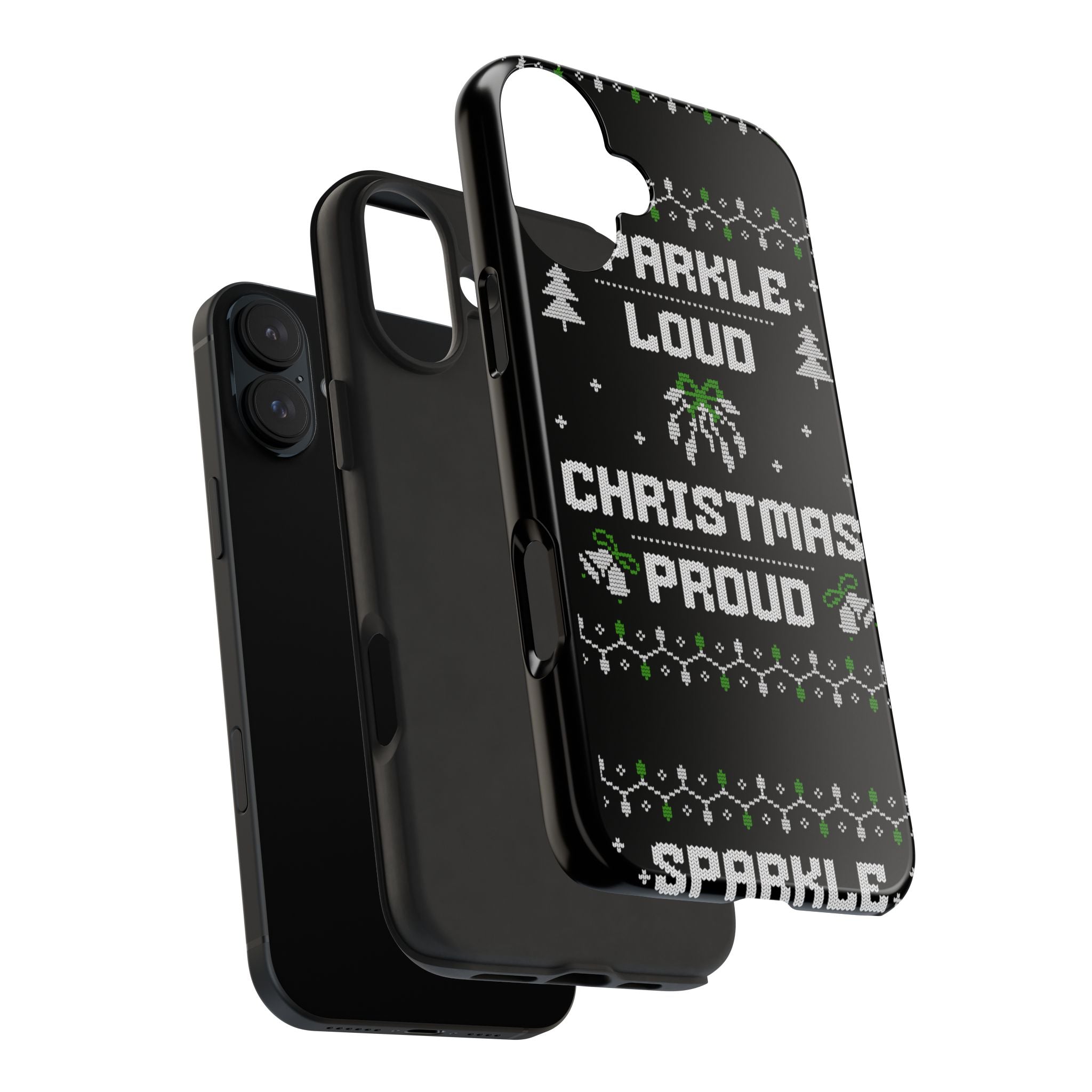 Christmas Proud Tough Phone Cases with Cool Illustrations
