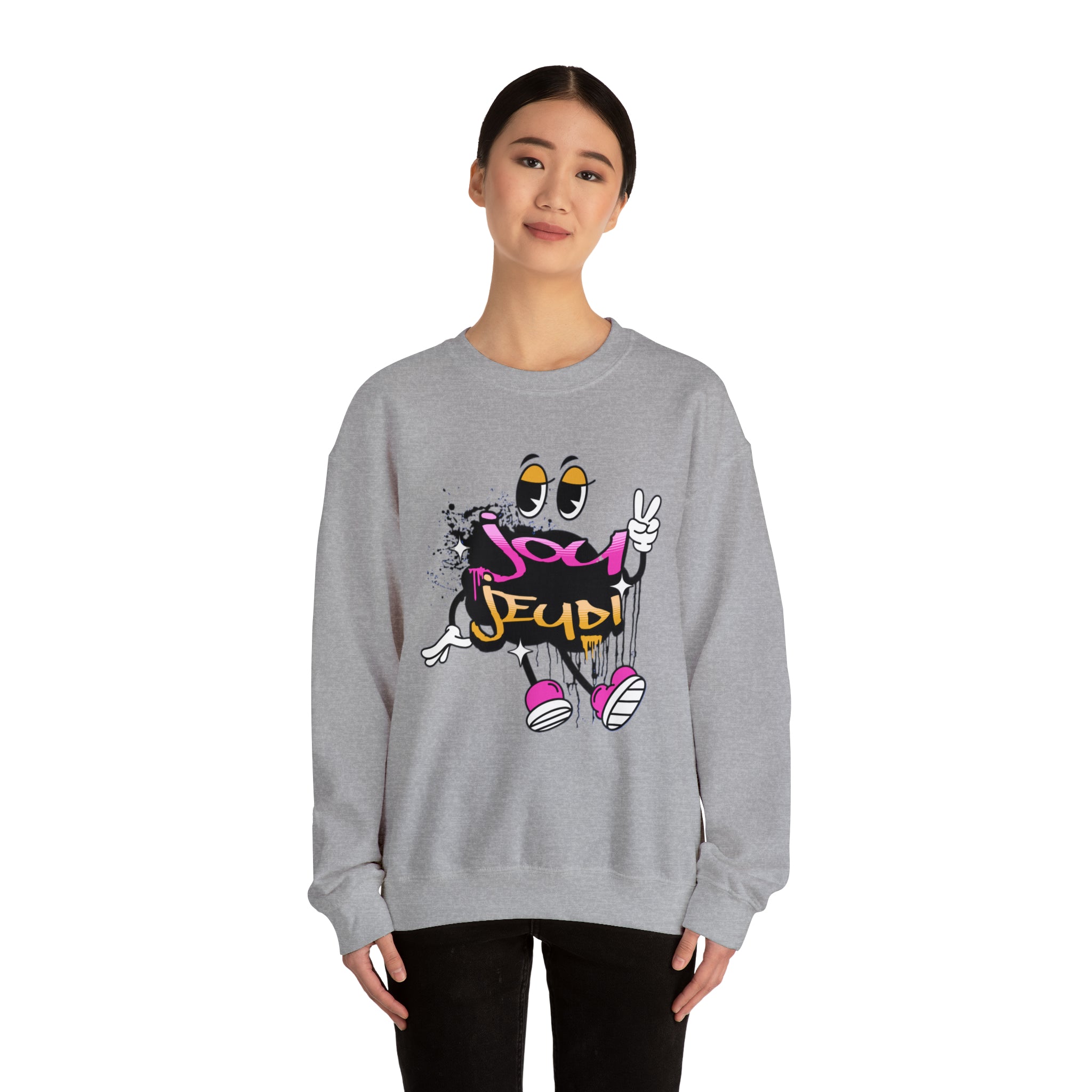 Jou Jeudi - Unisex Heavy Blend™ Crewneck Sweatshirt