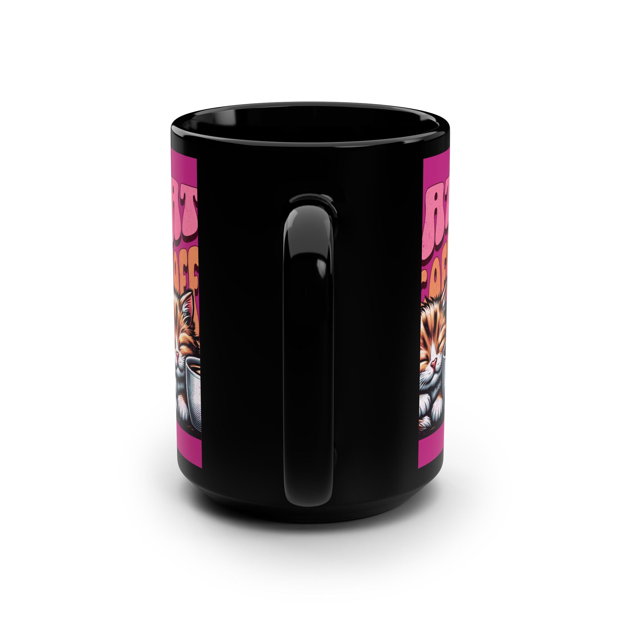 Cats & Coffee Mug | Cute Cat Lover Gift, Animal Lover Coffee Cup, Unique Tea Mug, Cat Mom Gift, Feline Enthusiast Drinkware