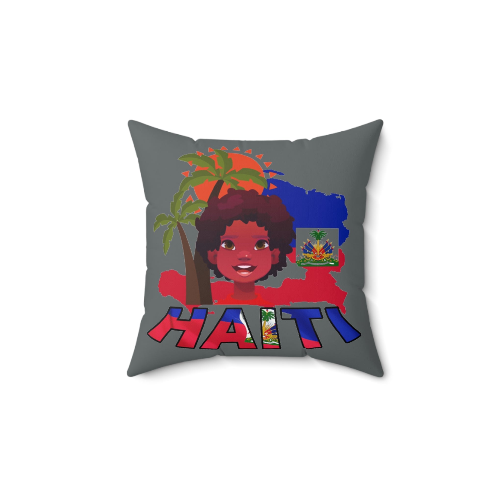 Haiti 509 Co. - Spun Polyester Square Pillow