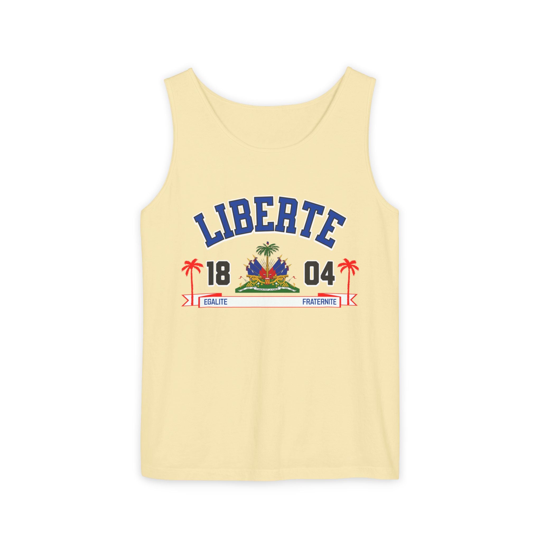 Liberte Egalite Fraternite - Unisex Garment-Dyed Tank Top