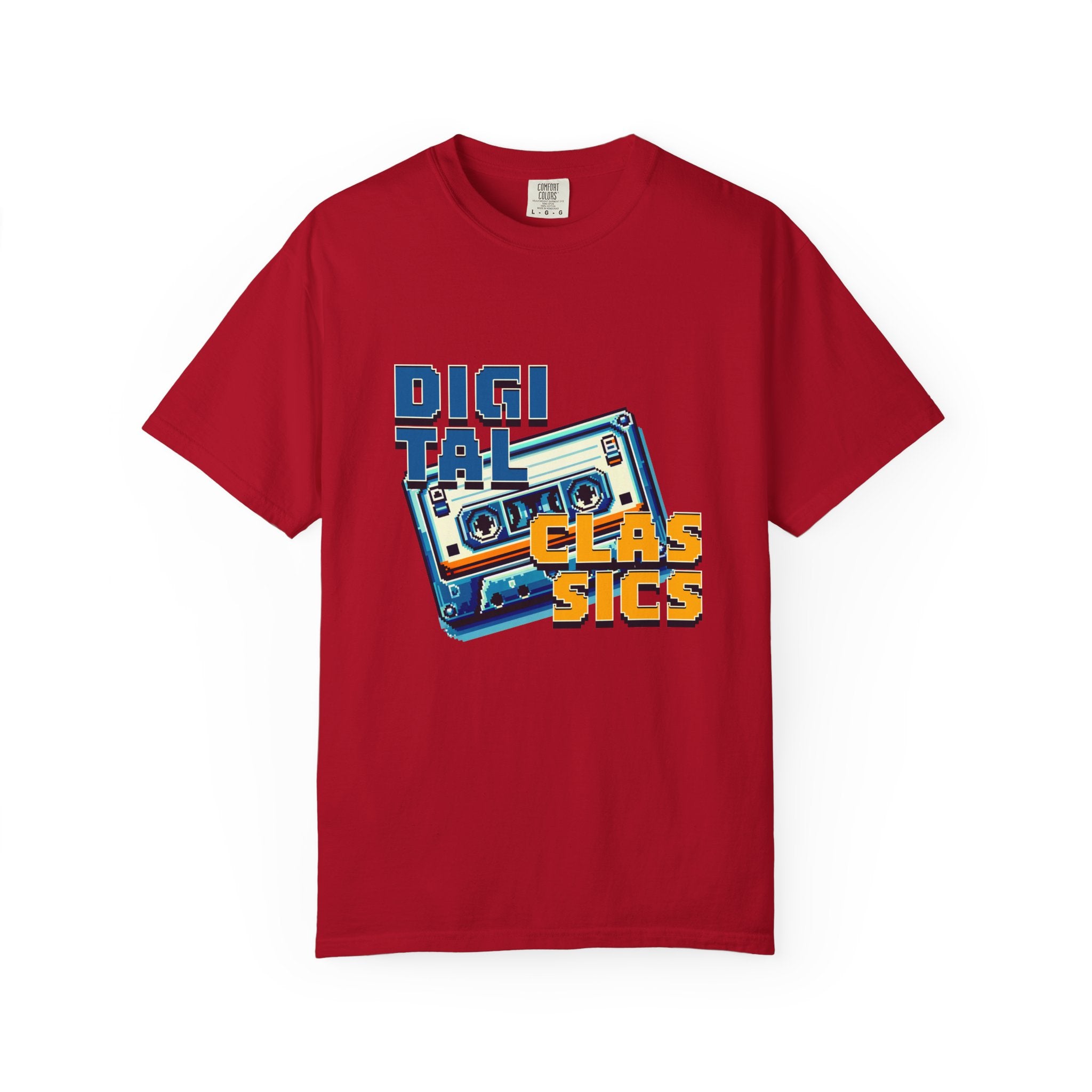Digital Classics Retro Design Unisex Garment-Dyed T-Shirt