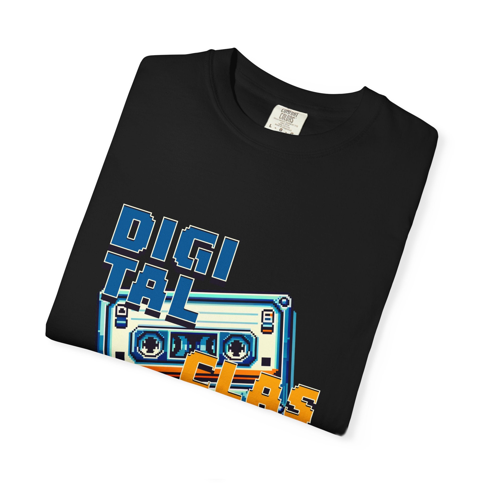 Digital Classics Retro Design Unisex Garment-Dyed T-Shirt