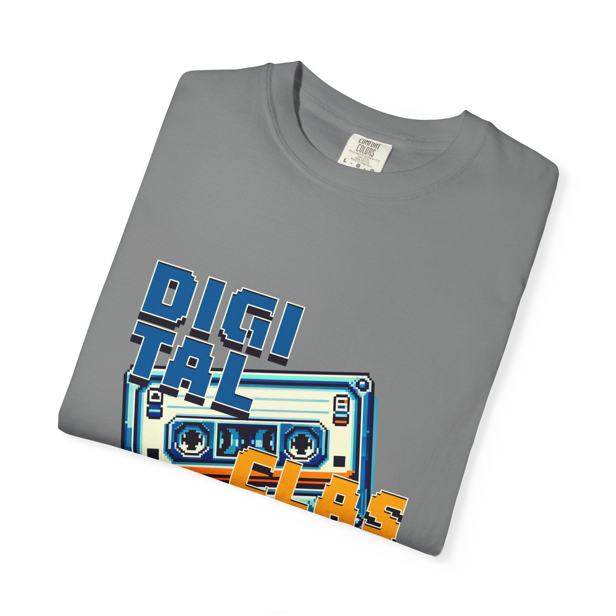 Digital Classics Retro Design Unisex Garment-Dyed T-Shirt