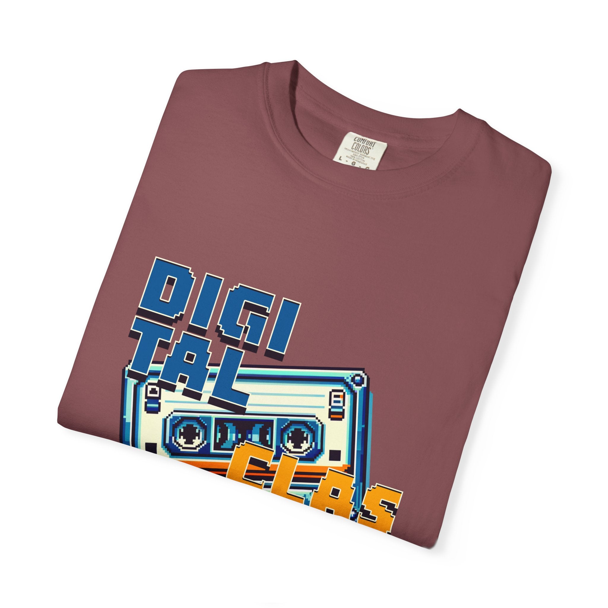 Digital Classics Retro Design Unisex Garment-Dyed T-Shirt