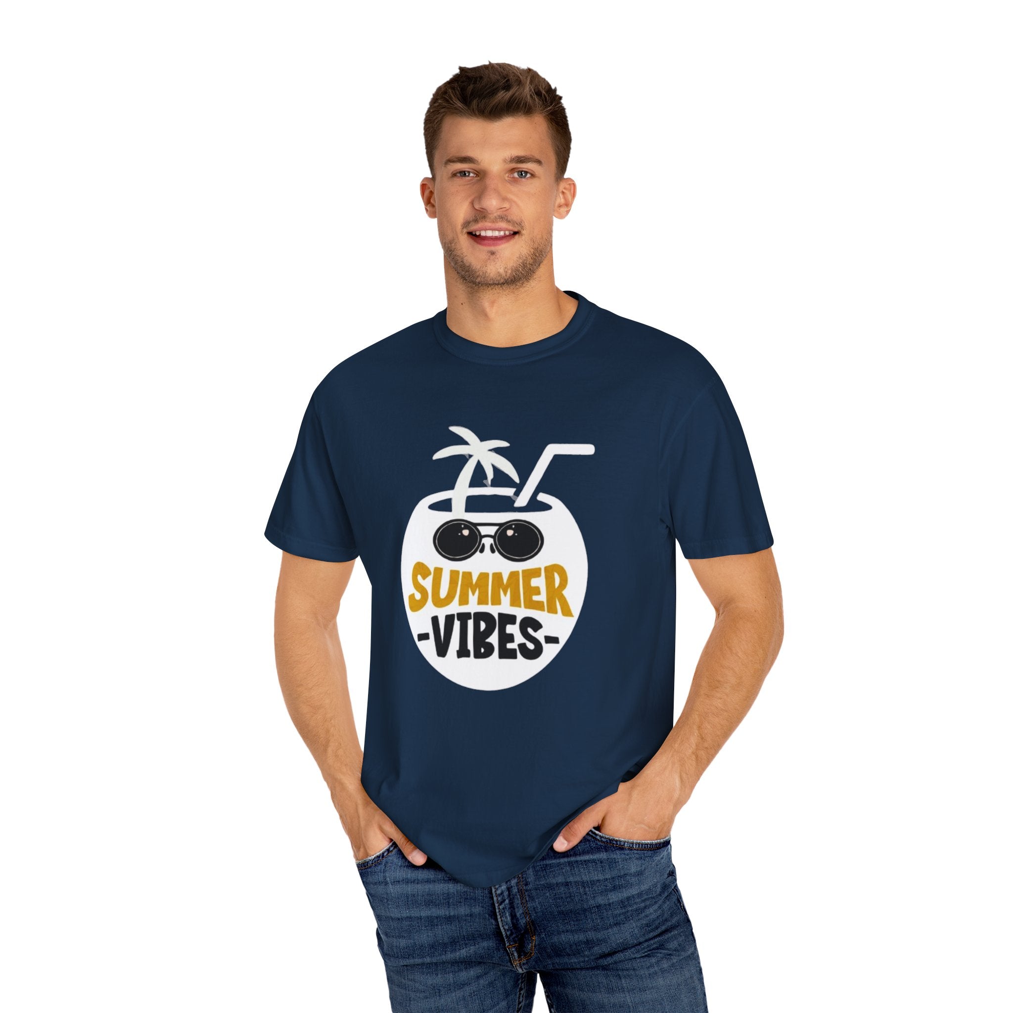 Summer Vibes 2025 Unisex Garment-Dyed T-Shirt