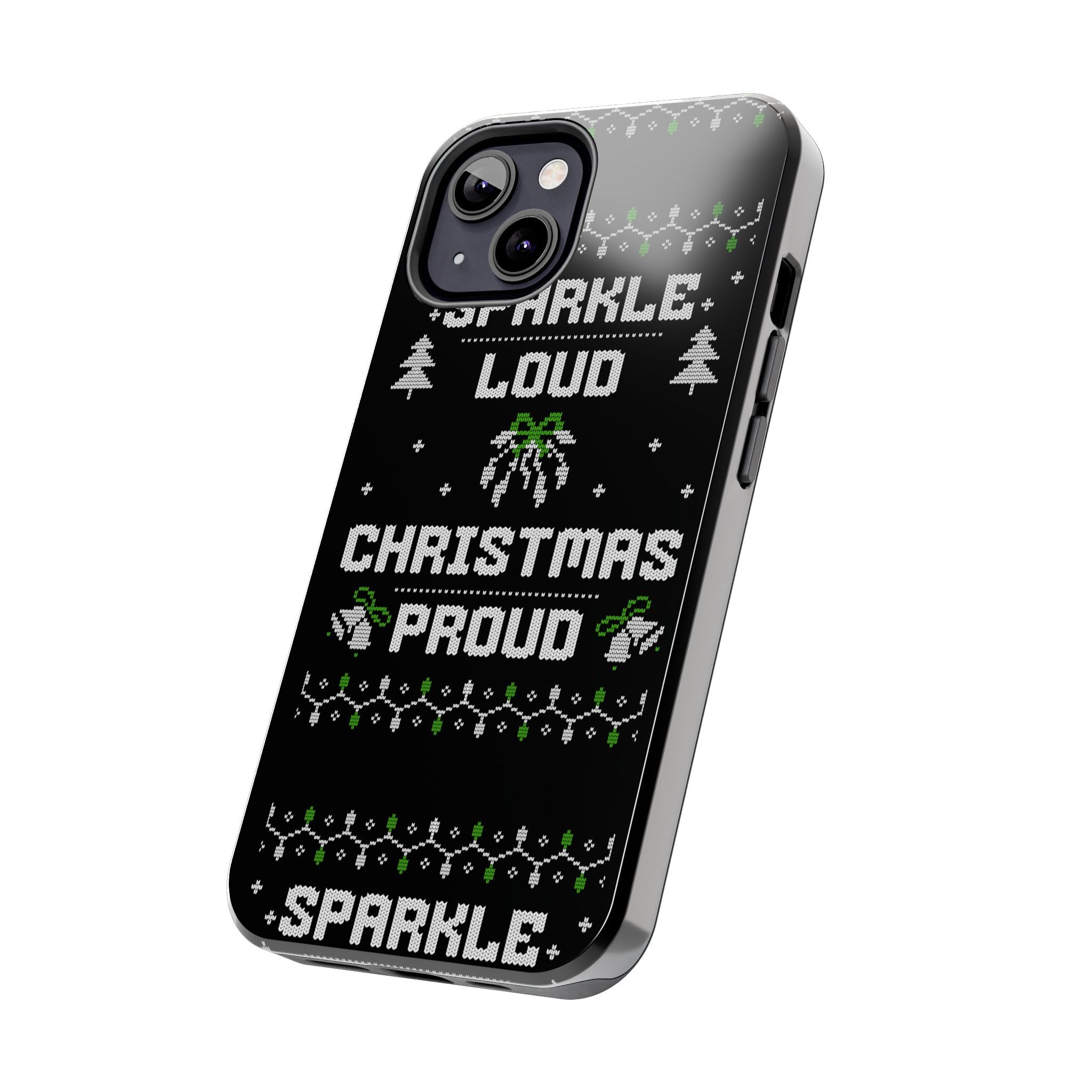 Christmas Proud Tough Phone Cases with Cool Illustrations