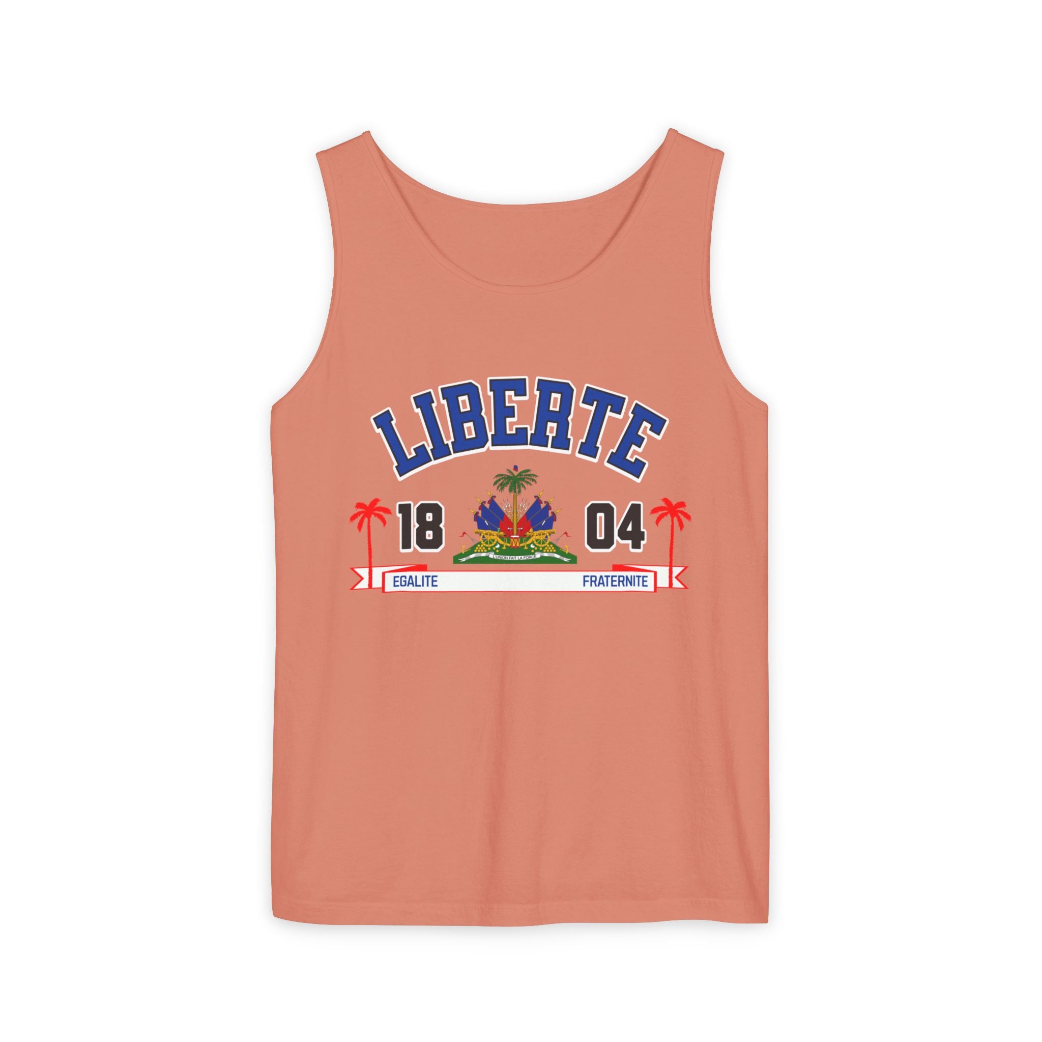 Liberte Egalite Fraternite - Unisex Garment-Dyed Tank Top