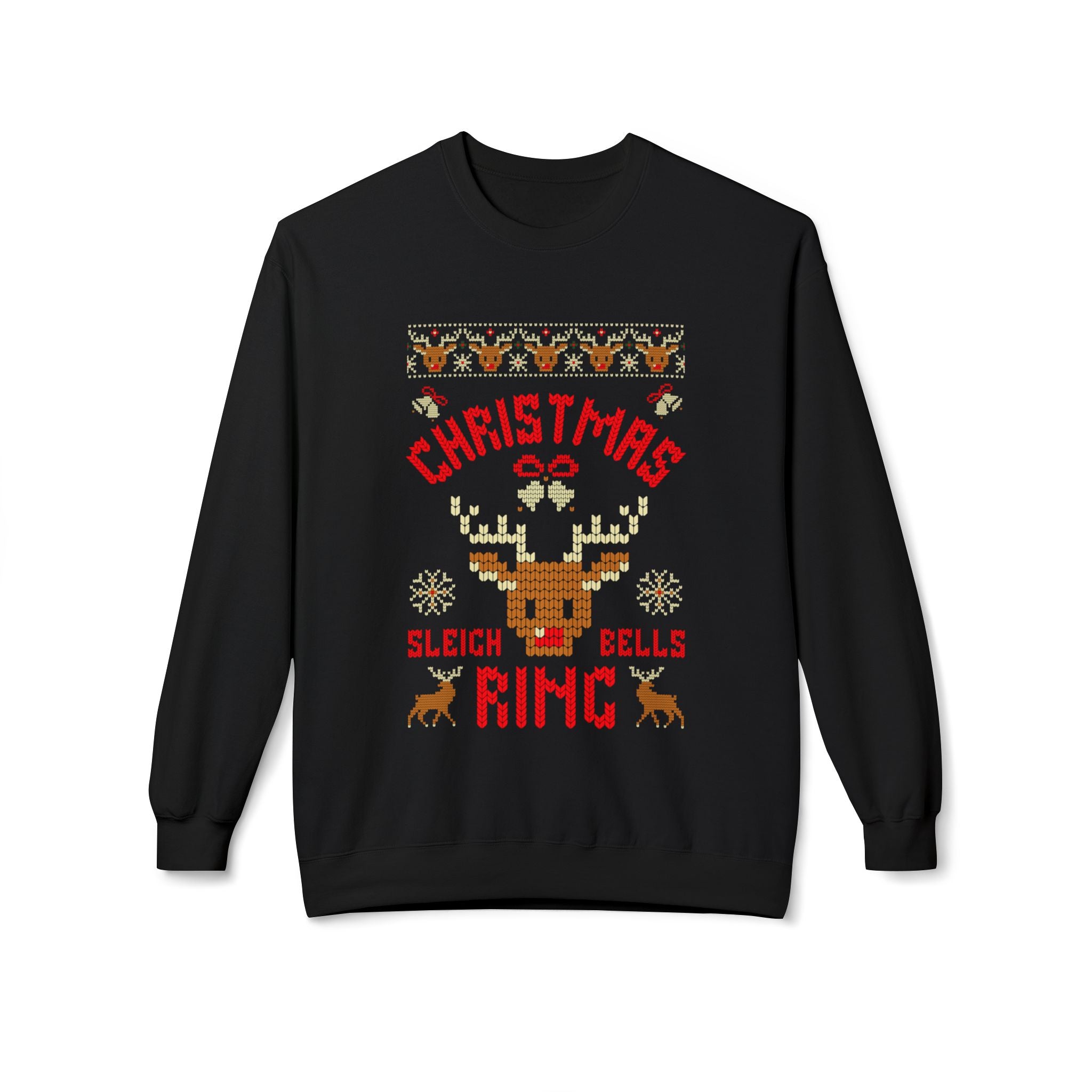Christmas Unisex Sweatshirt, Casual Streetwear, Gift for Birthdays, Unisex Crewneck, Trendy Outfit
