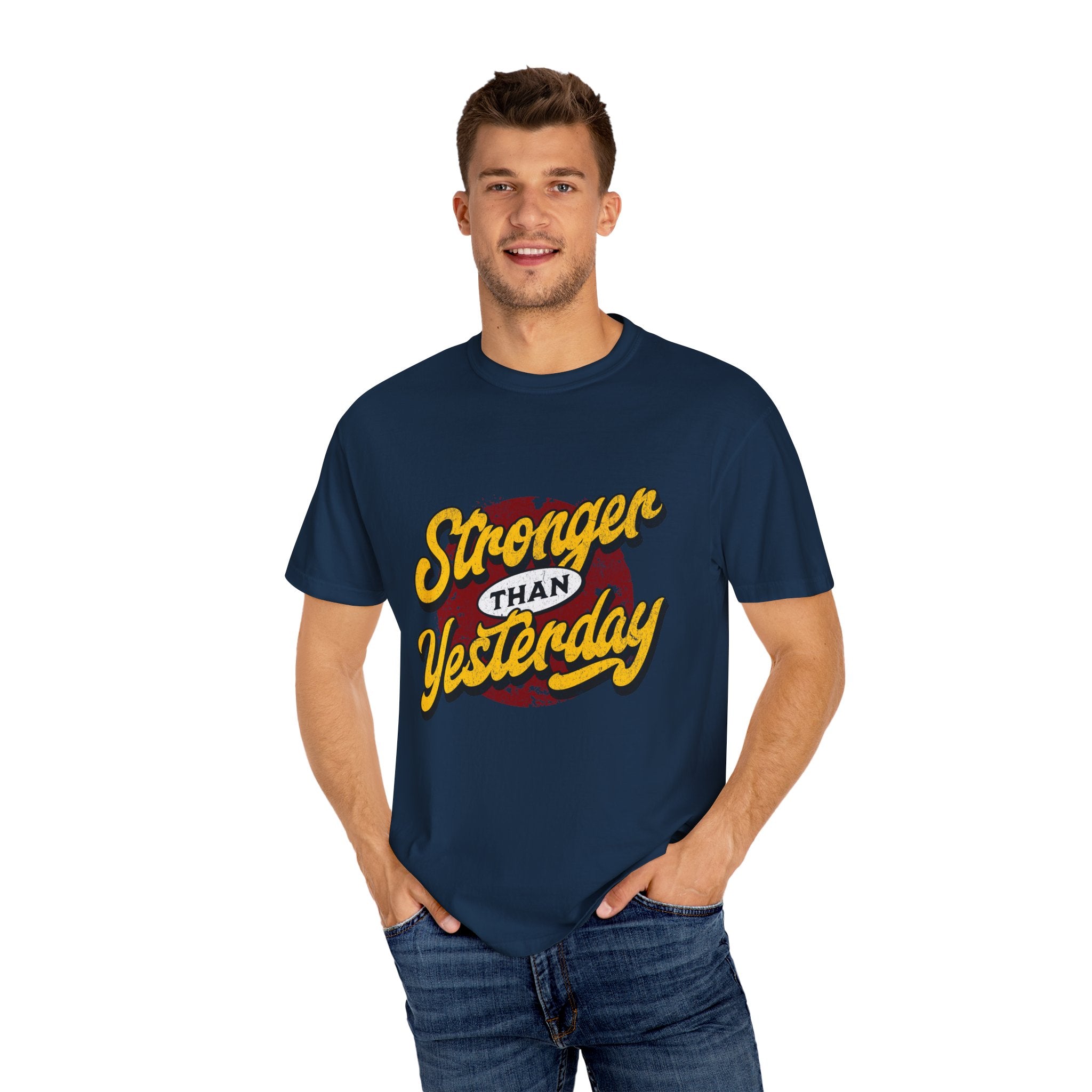 Strength In Every Stitch Unisex Garment-Dyed T-shirt