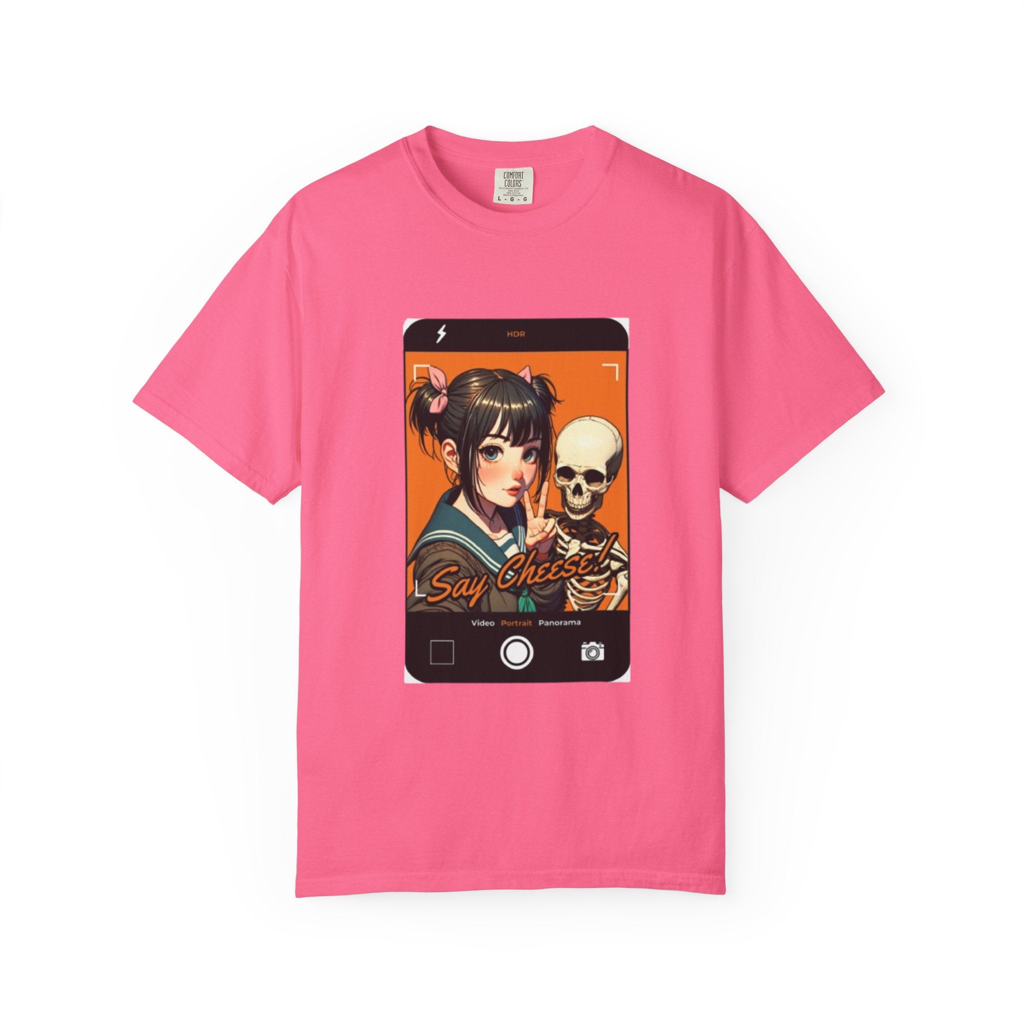 Say Cheese Just For Fun Unisex Garment-Dyed T-Shirt