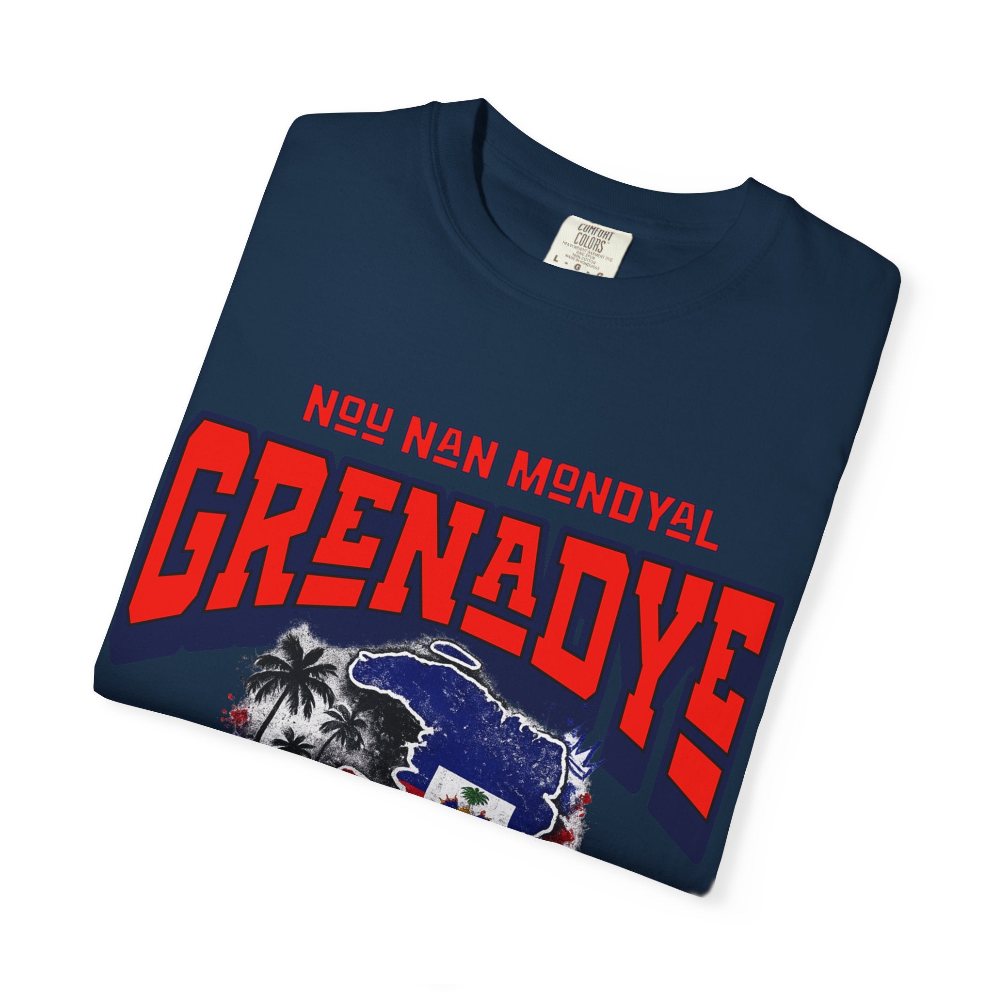 Nou Nan Mondyal T-shirt Grenadye Alaso - Koleksyon 2026