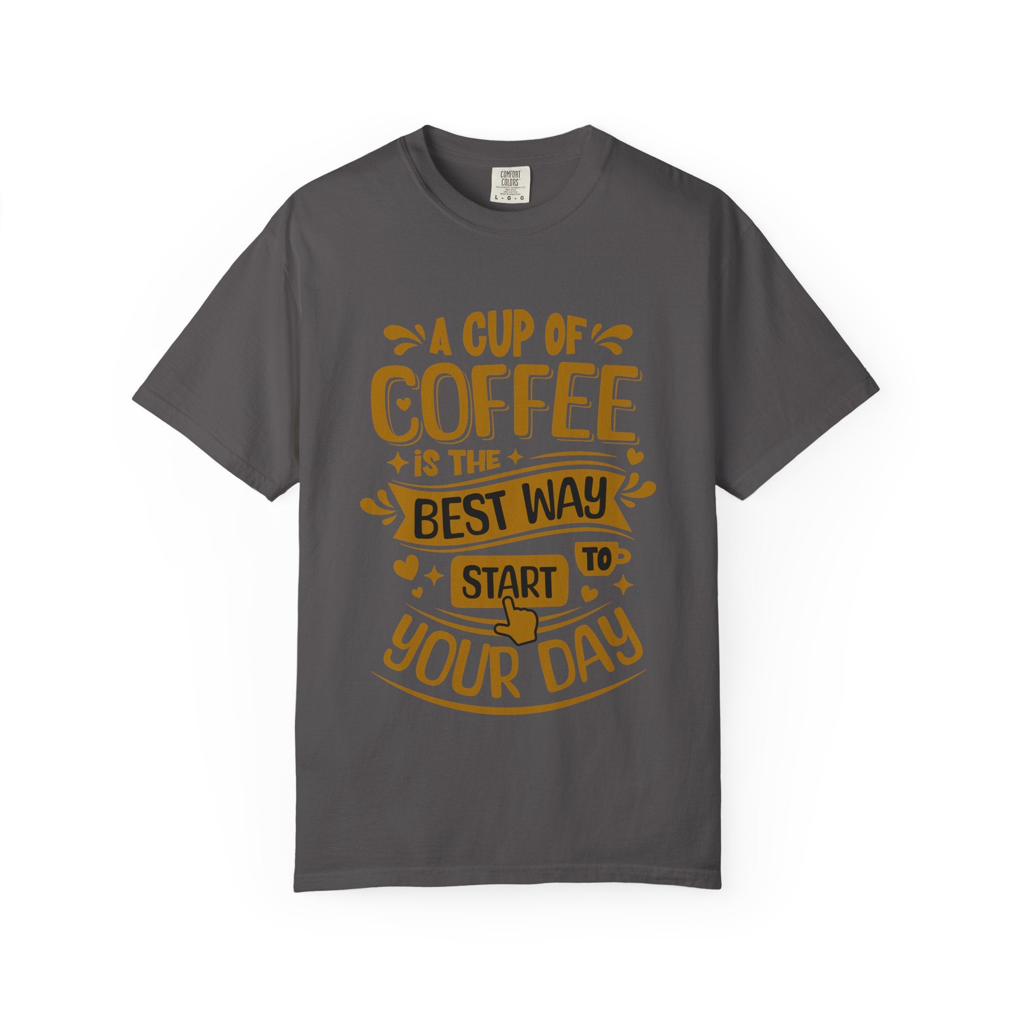 Coffee Lover's Unisex Sonhco T-shirt - A Cup Of Coffee Is The Best Way to Start Your Day