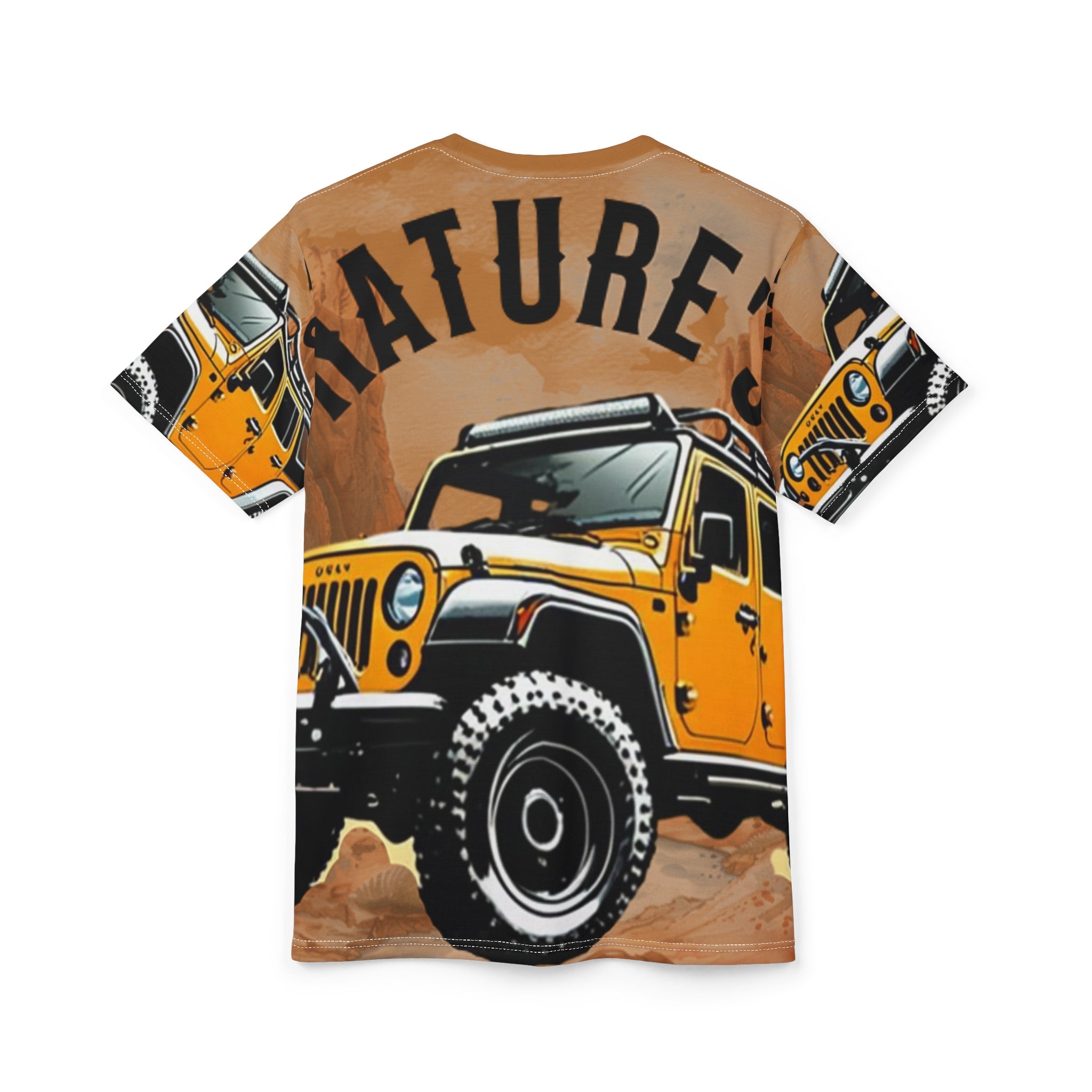 Adventure-Ready Unisex Cut & Sew Tee, Nature Lover Tee, Jeep Enthusiasts Shirt, Outdoor Adventure Top, Unique Graphic Tee