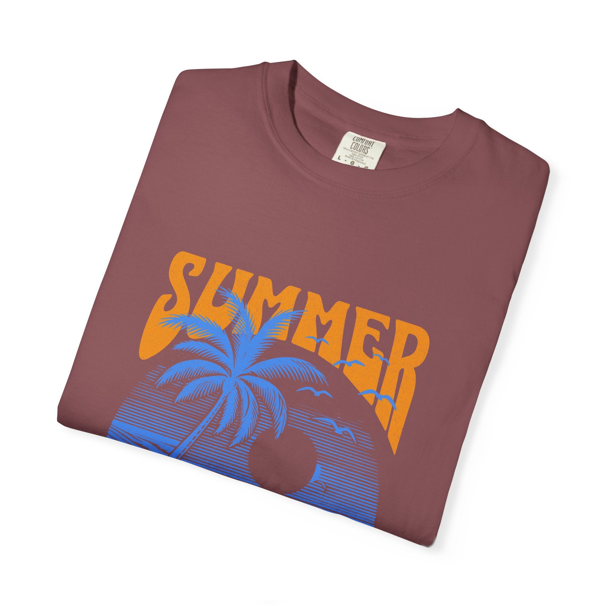 Summer Paradise Unisex Garment-Dyed T-Shirt