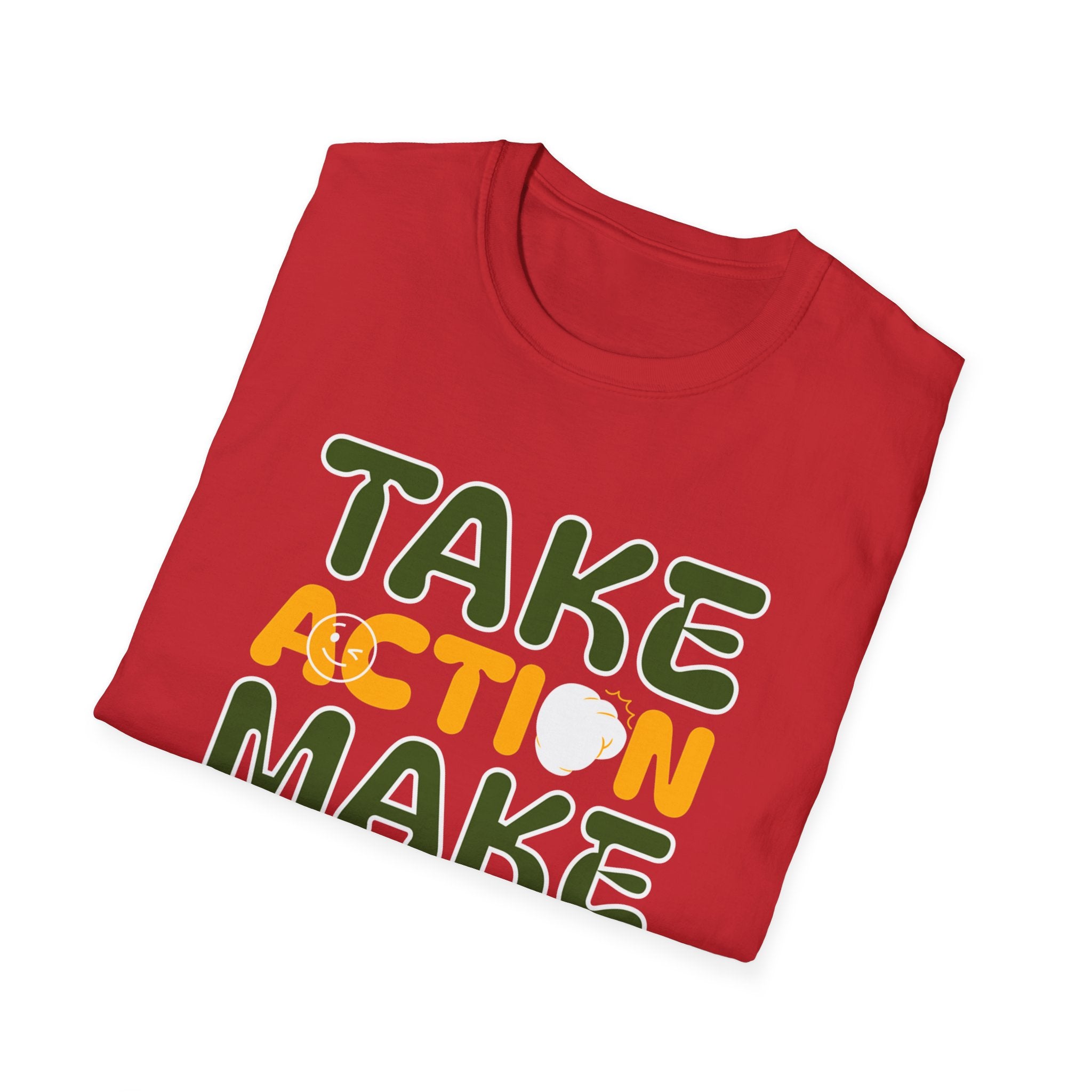 Take Action Make Progress- Sonhco Motivation T-Shirt