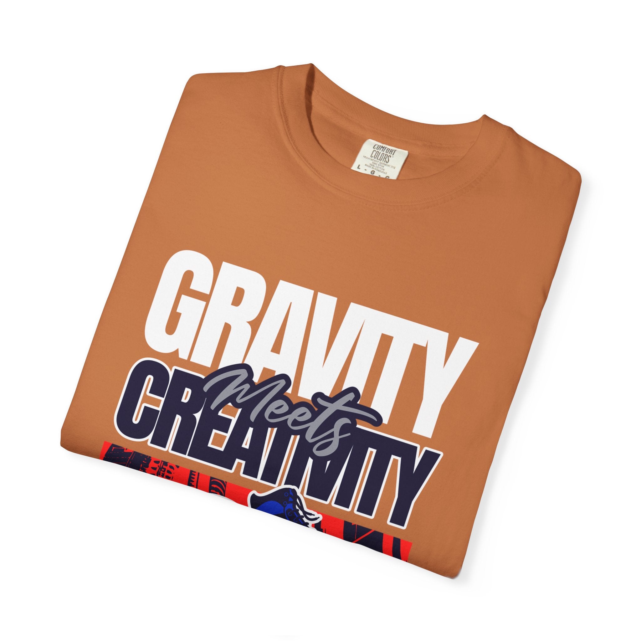 Gravity Meets Creativity 2026 unisex Garment-Dyed T-Shirt