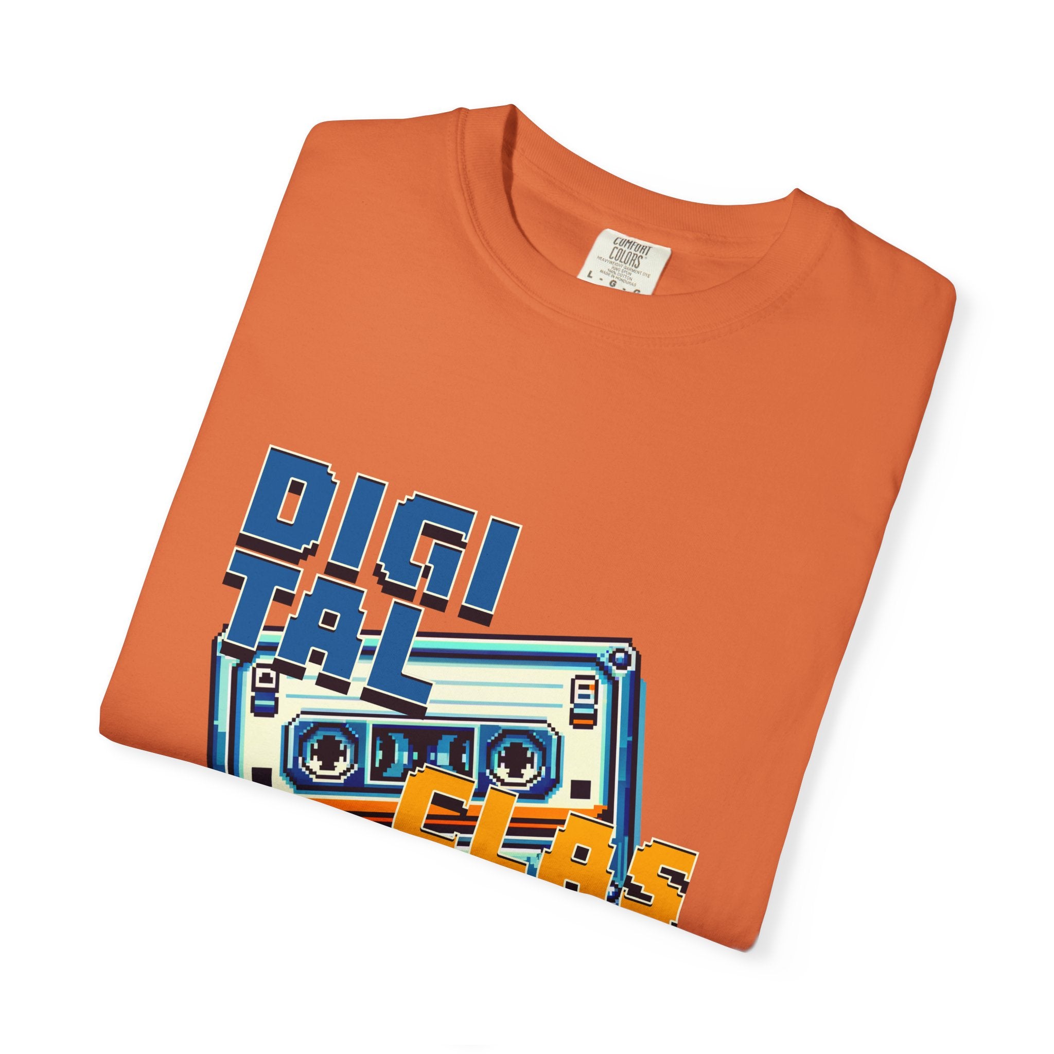 Digital Classics Retro Design Unisex Garment-Dyed T-Shirt