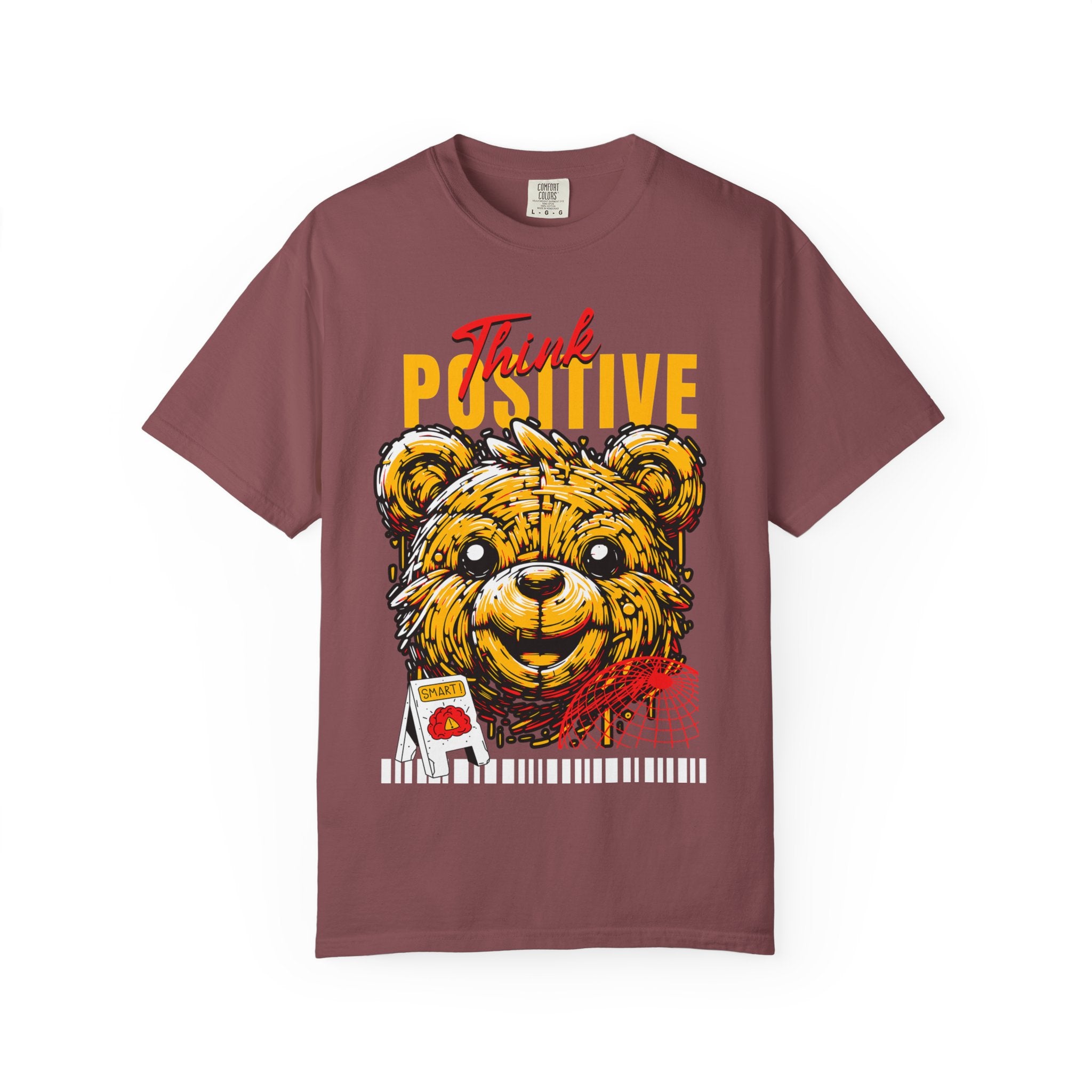 Think Positive 2026 unisex Garment-Dyed T-Shirt