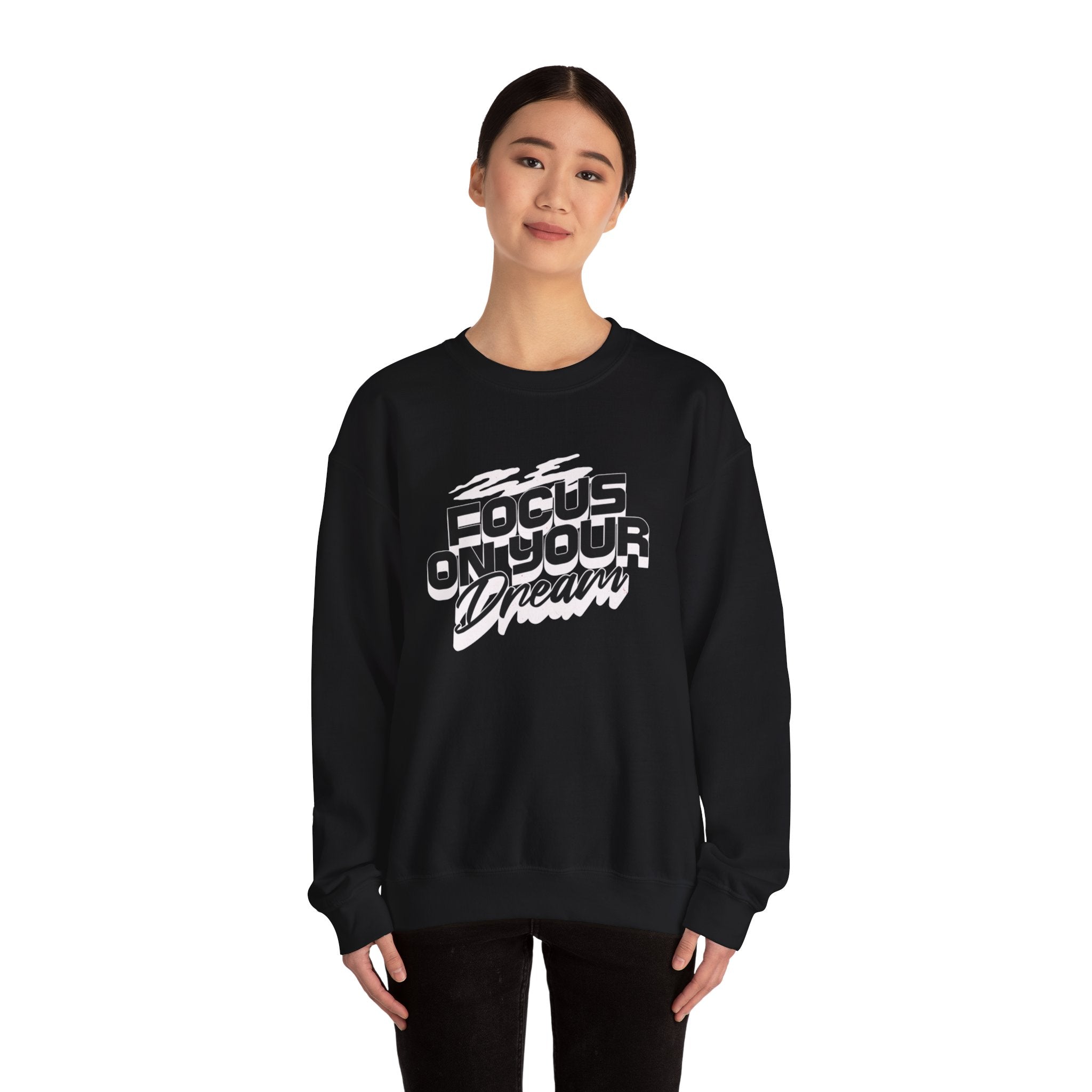Focus On Dream - Black Sonhco Sweatshirt