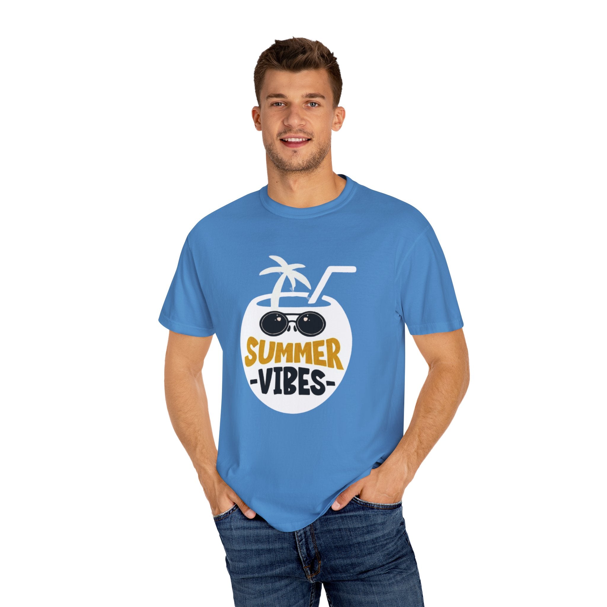 Summer Vibes 2025 Unisex Garment-Dyed T-Shirt