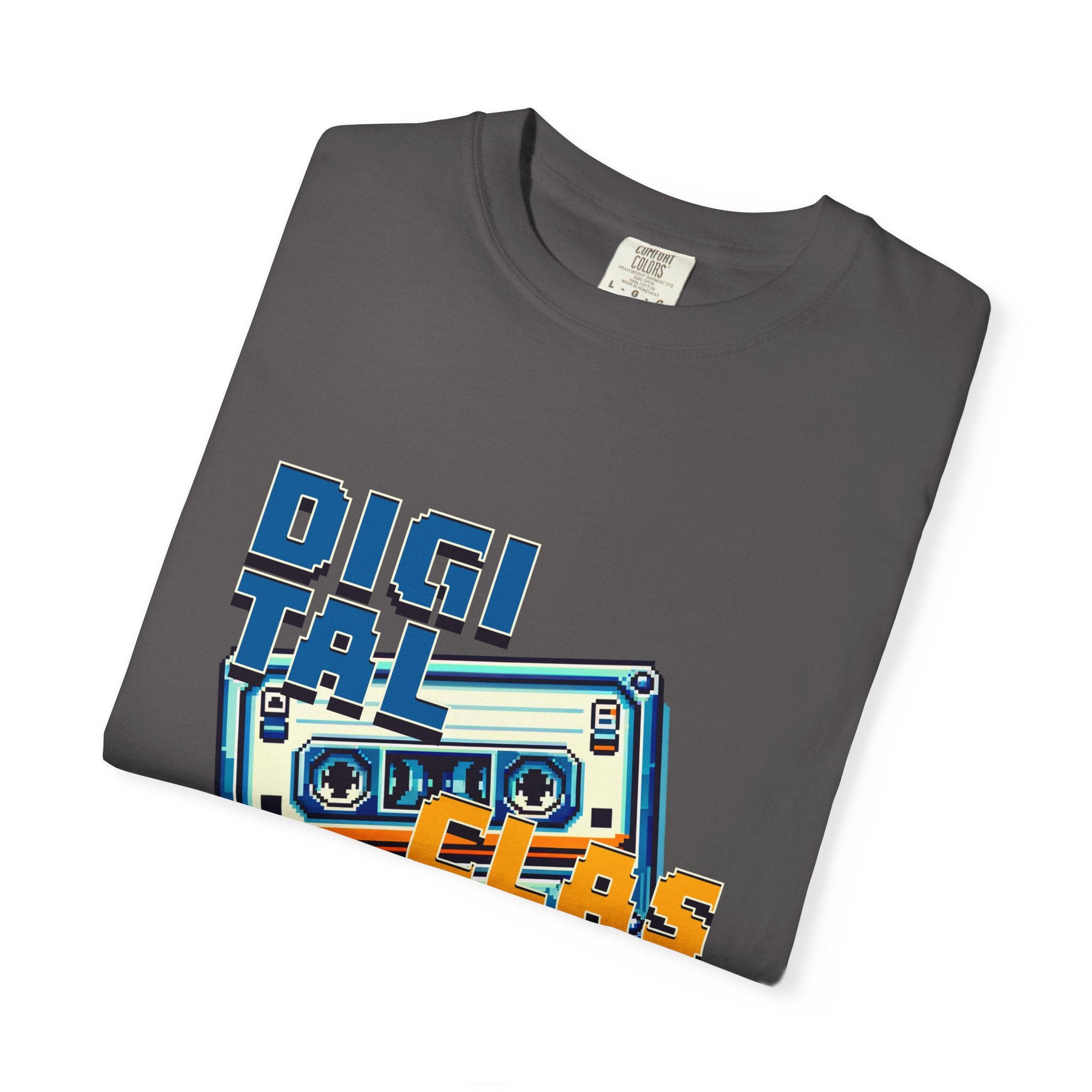 Digital Classics Retro Design Unisex Garment-Dyed T-Shirt