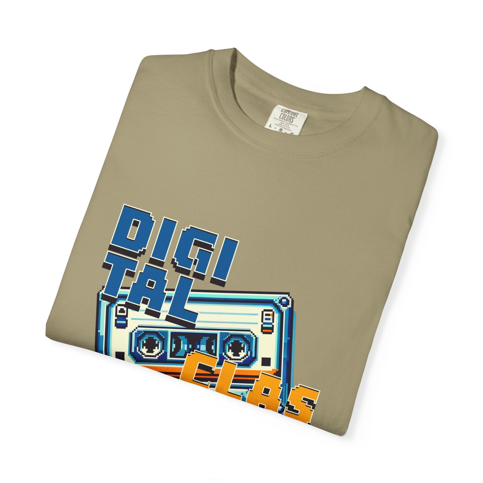 Digital Classics Retro Design Unisex Garment-Dyed T-Shirt
