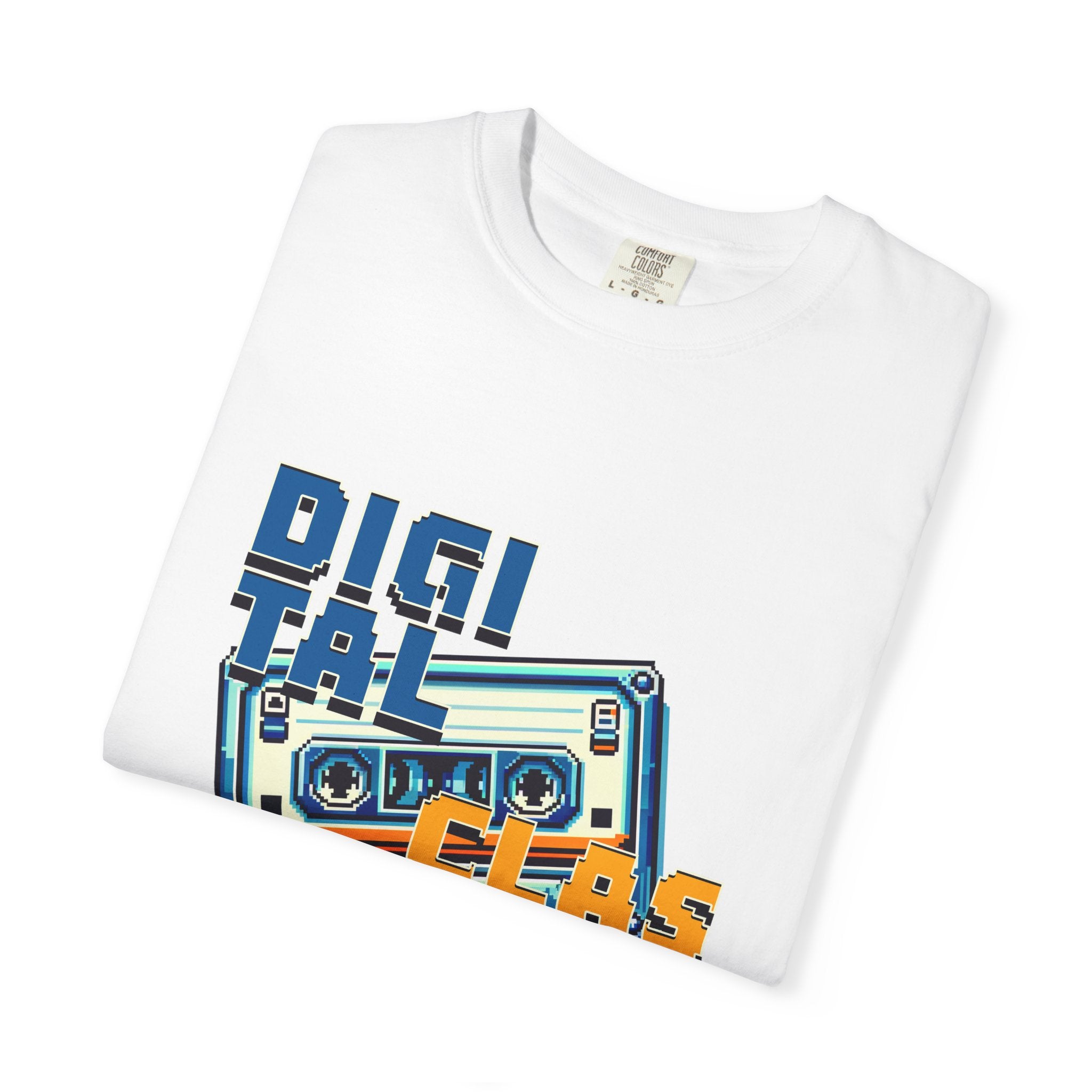 Digital Classics Retro Design Unisex Garment-Dyed T-Shirt