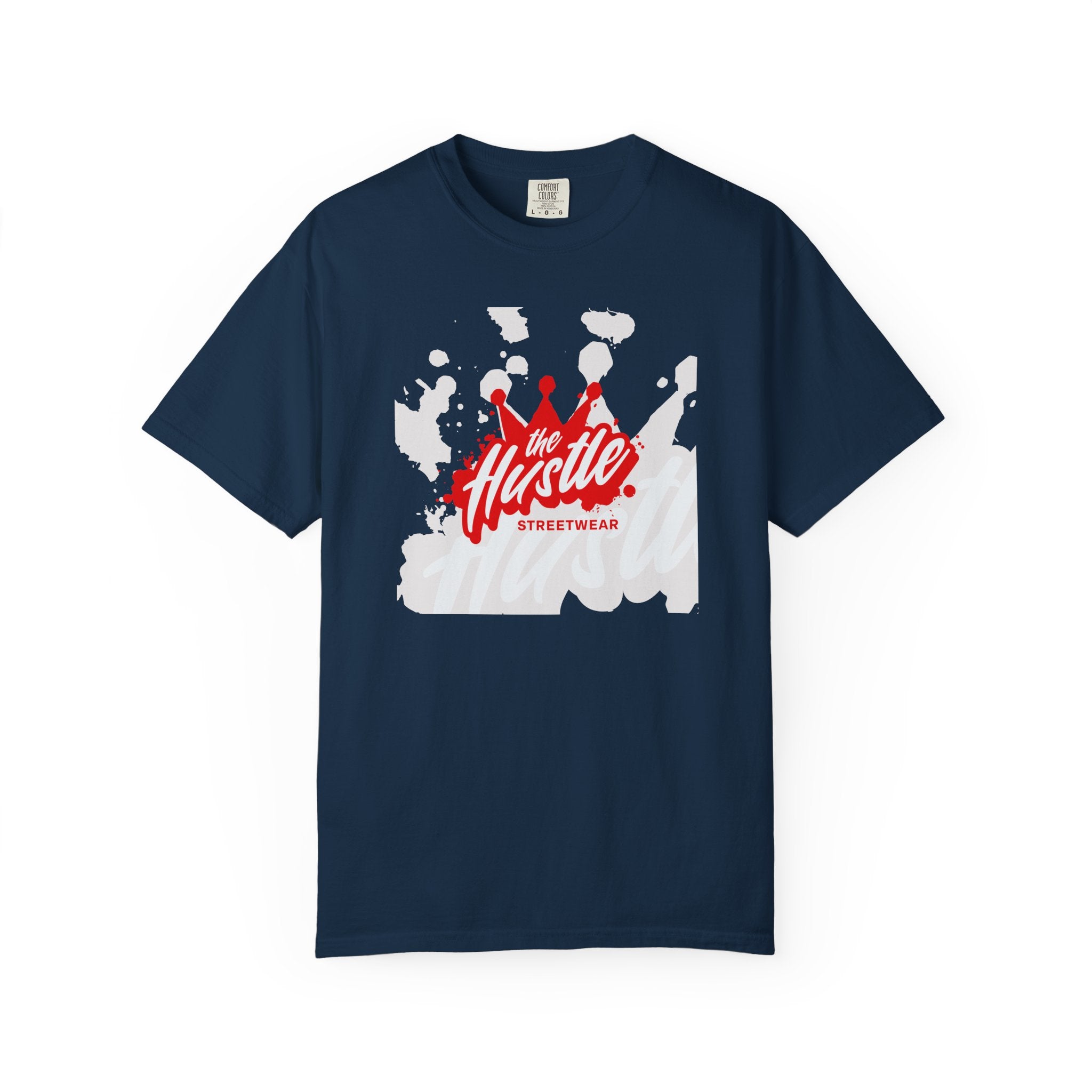 Red Hustle Streewear unisex Garment-Dyed T-Shirt