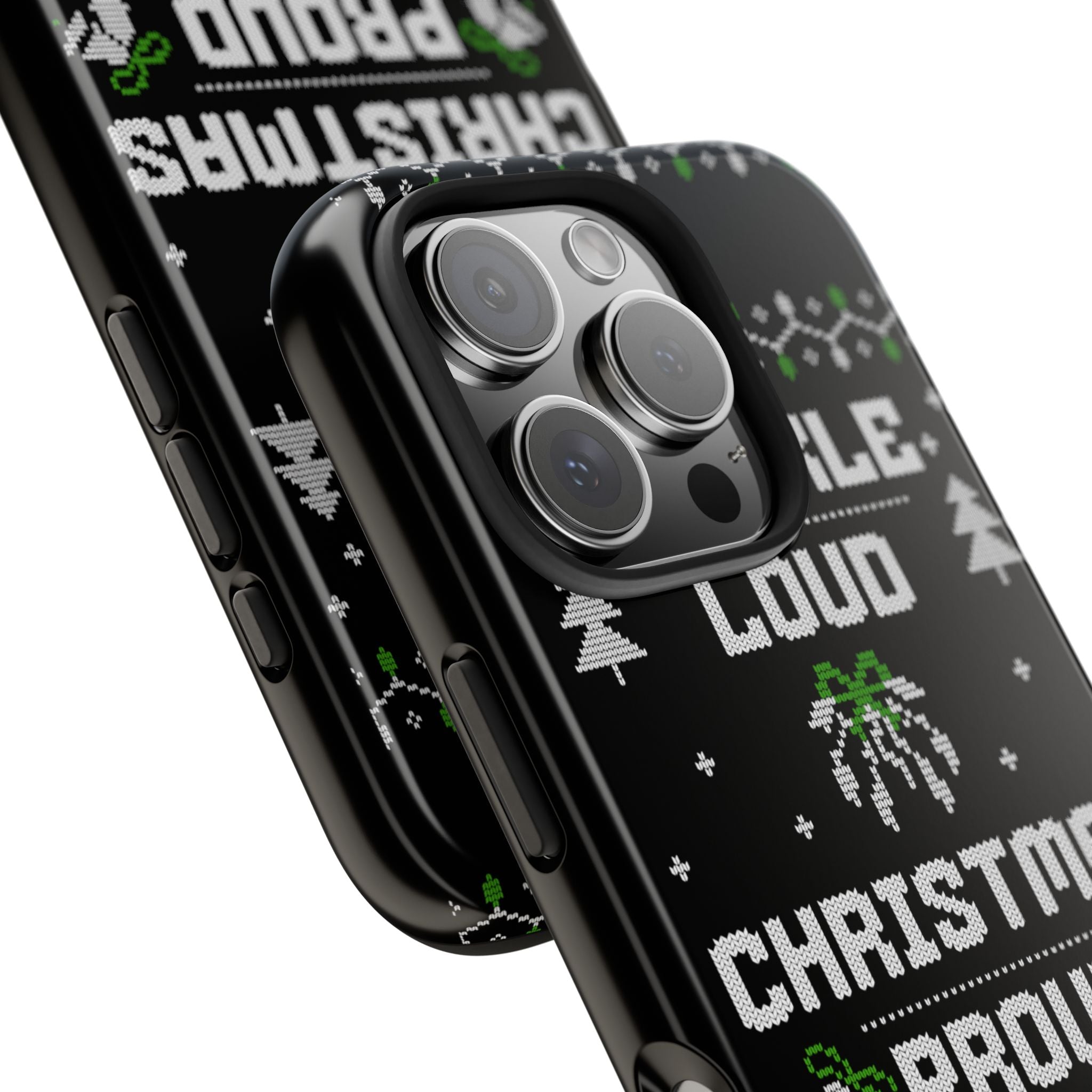 Christmas Proud Tough Phone Cases with Cool Illustrations