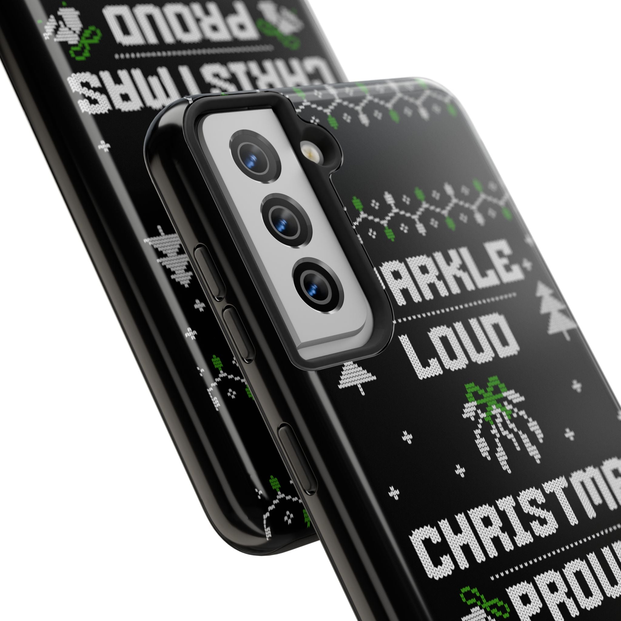 Christmas Proud Tough Phone Cases with Cool Illustrations