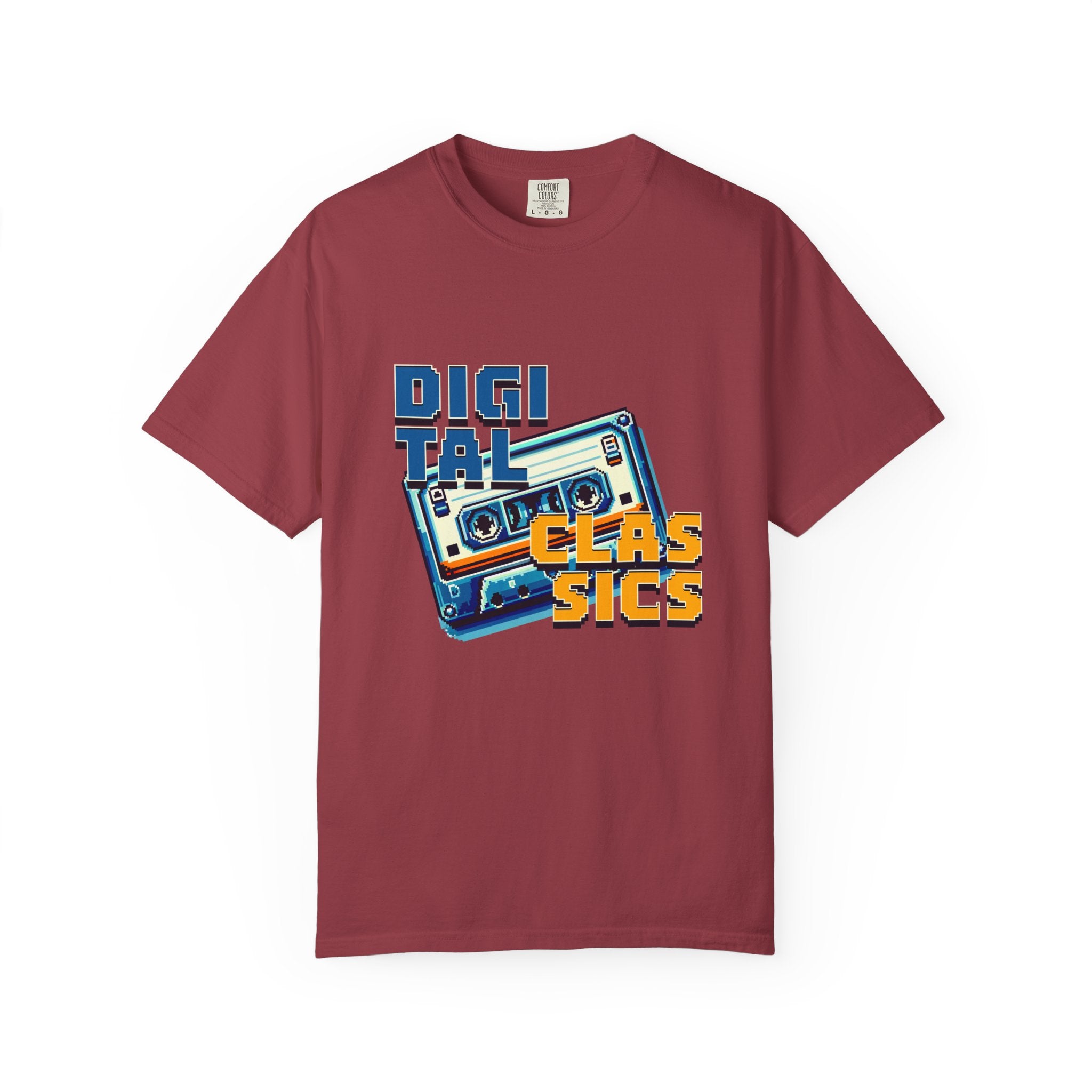 Digital Classics Retro Design Unisex Garment-Dyed T-Shirt