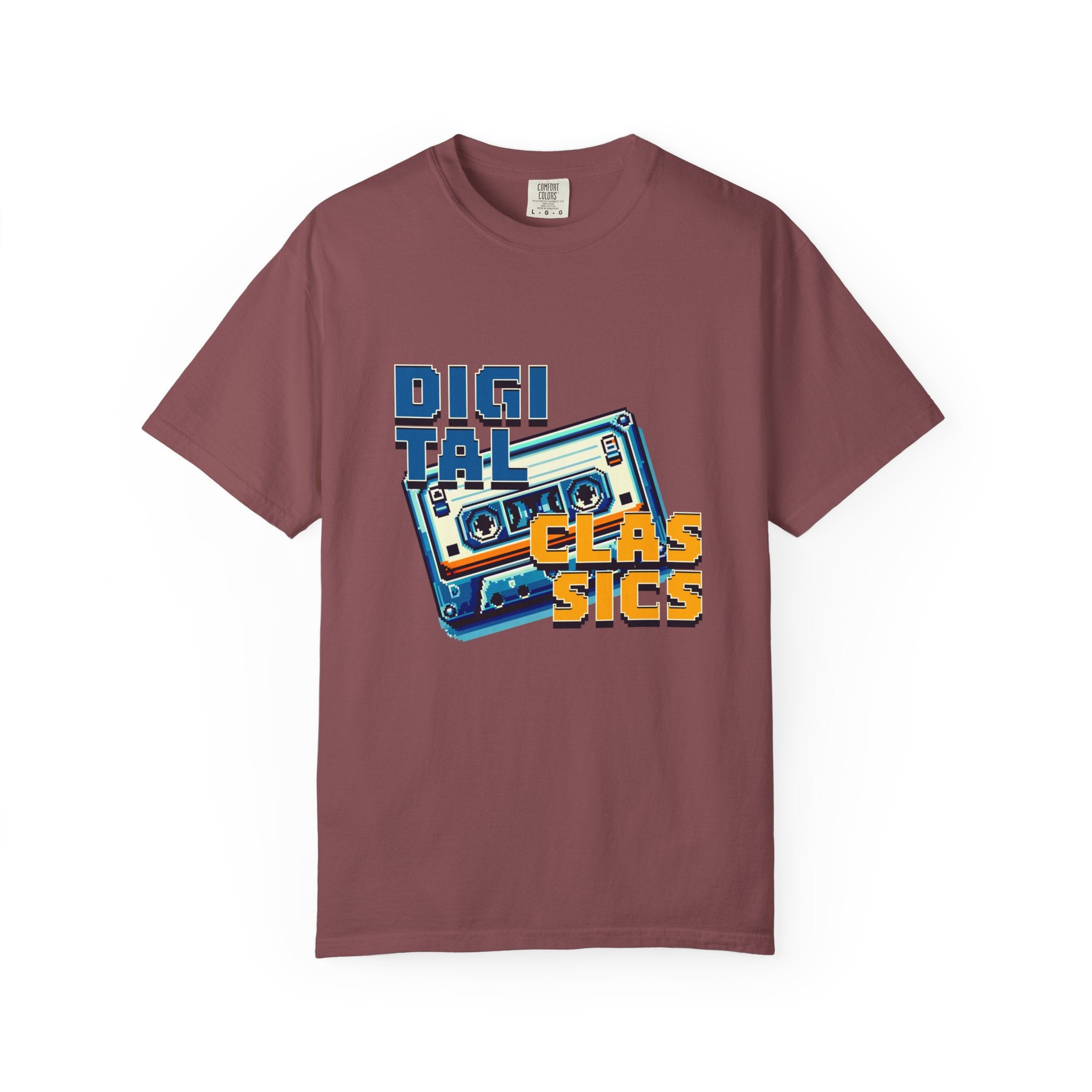 Digital Classics Retro Design Unisex Garment-Dyed T-Shirt