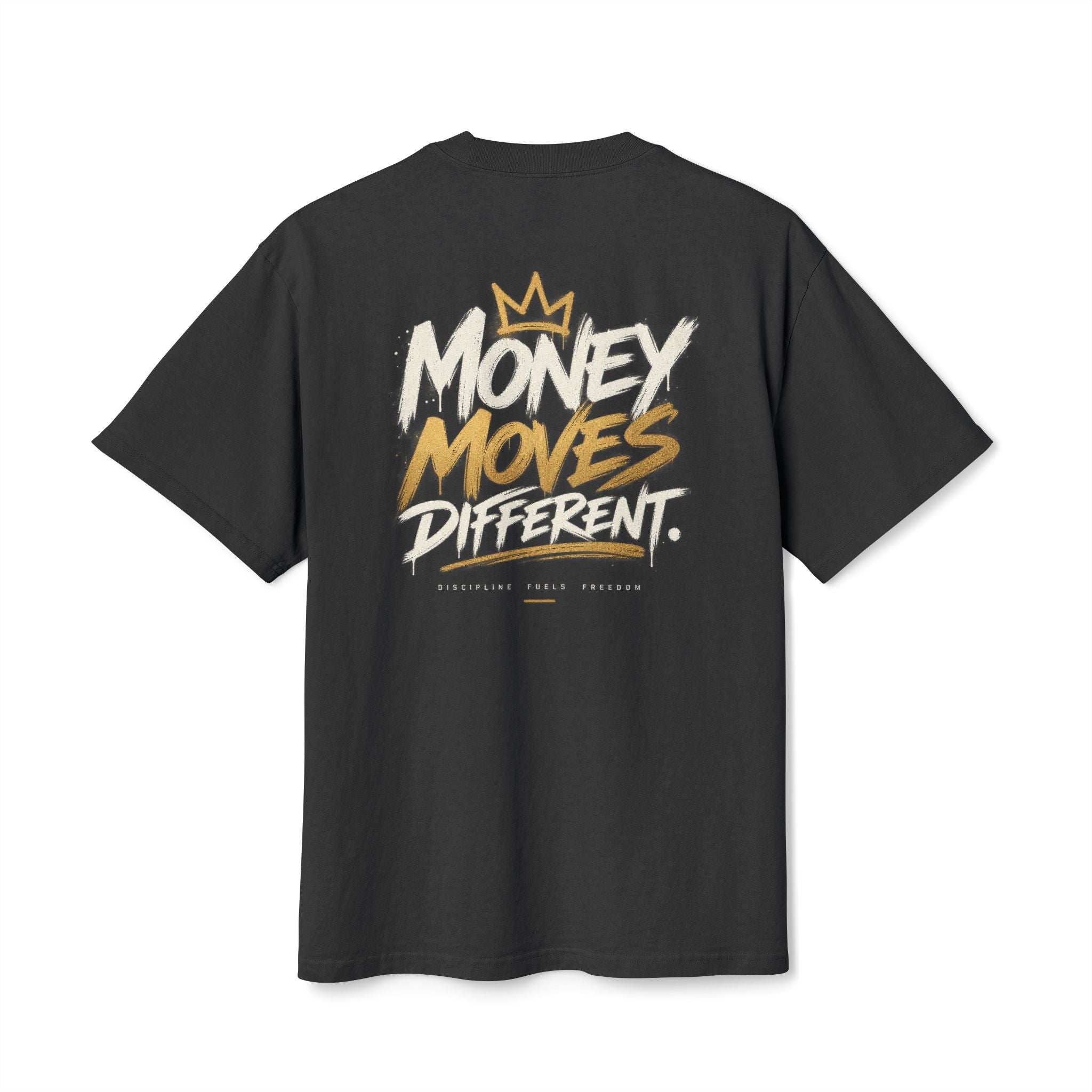 Money Moves Different. Heavy Faded Tee