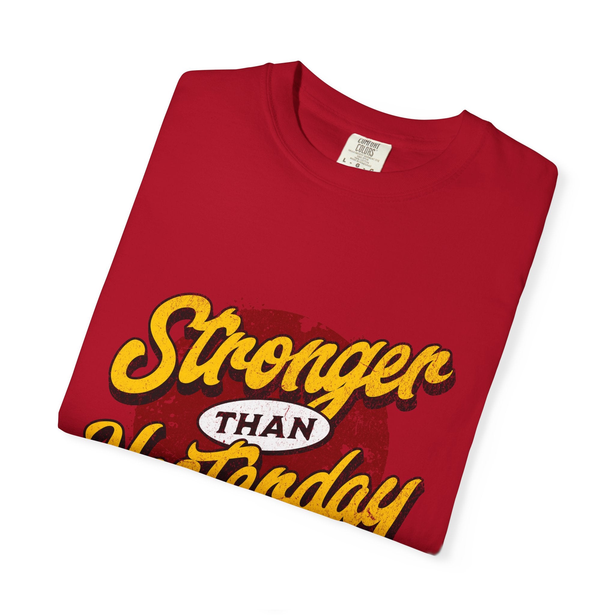 Strength In Every Stitch Unisex Garment-Dyed T-shirt