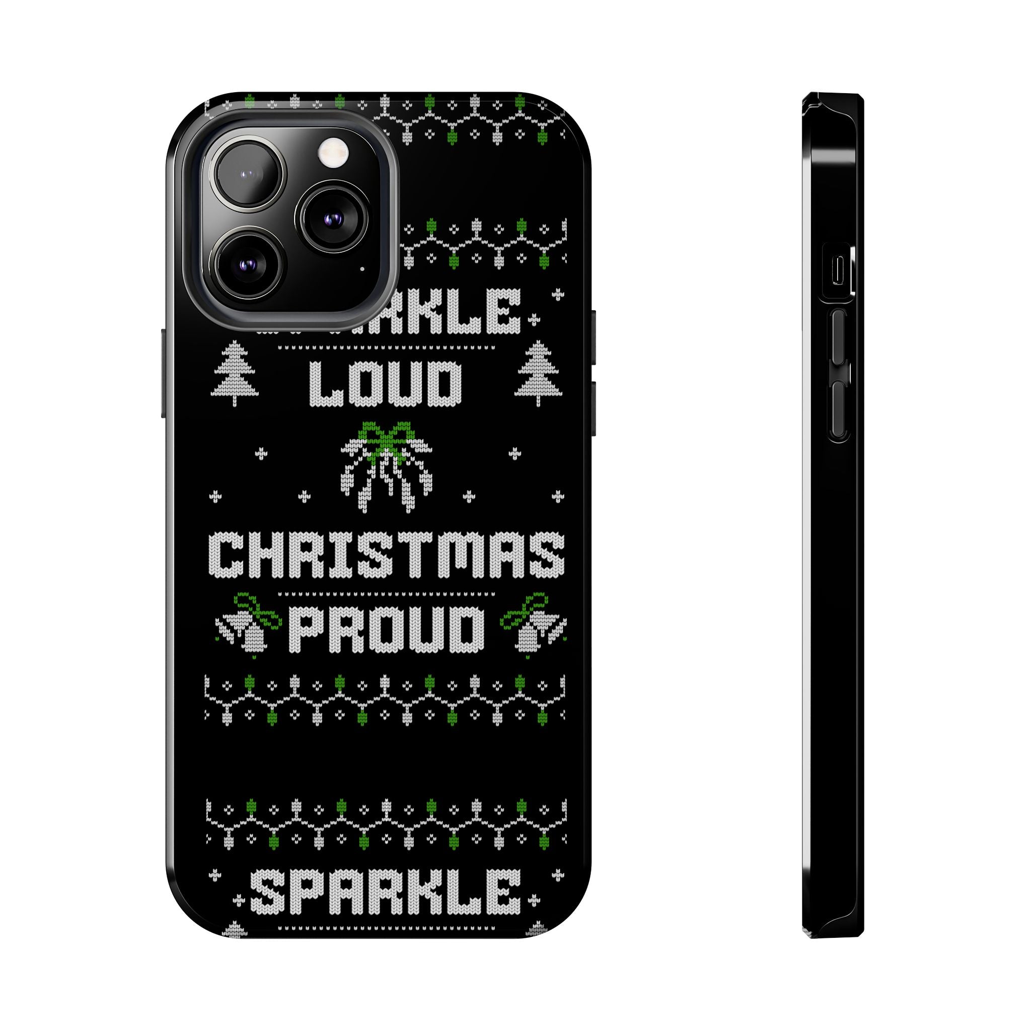 Christmas Proud Tough Phone Cases with Cool Illustrations