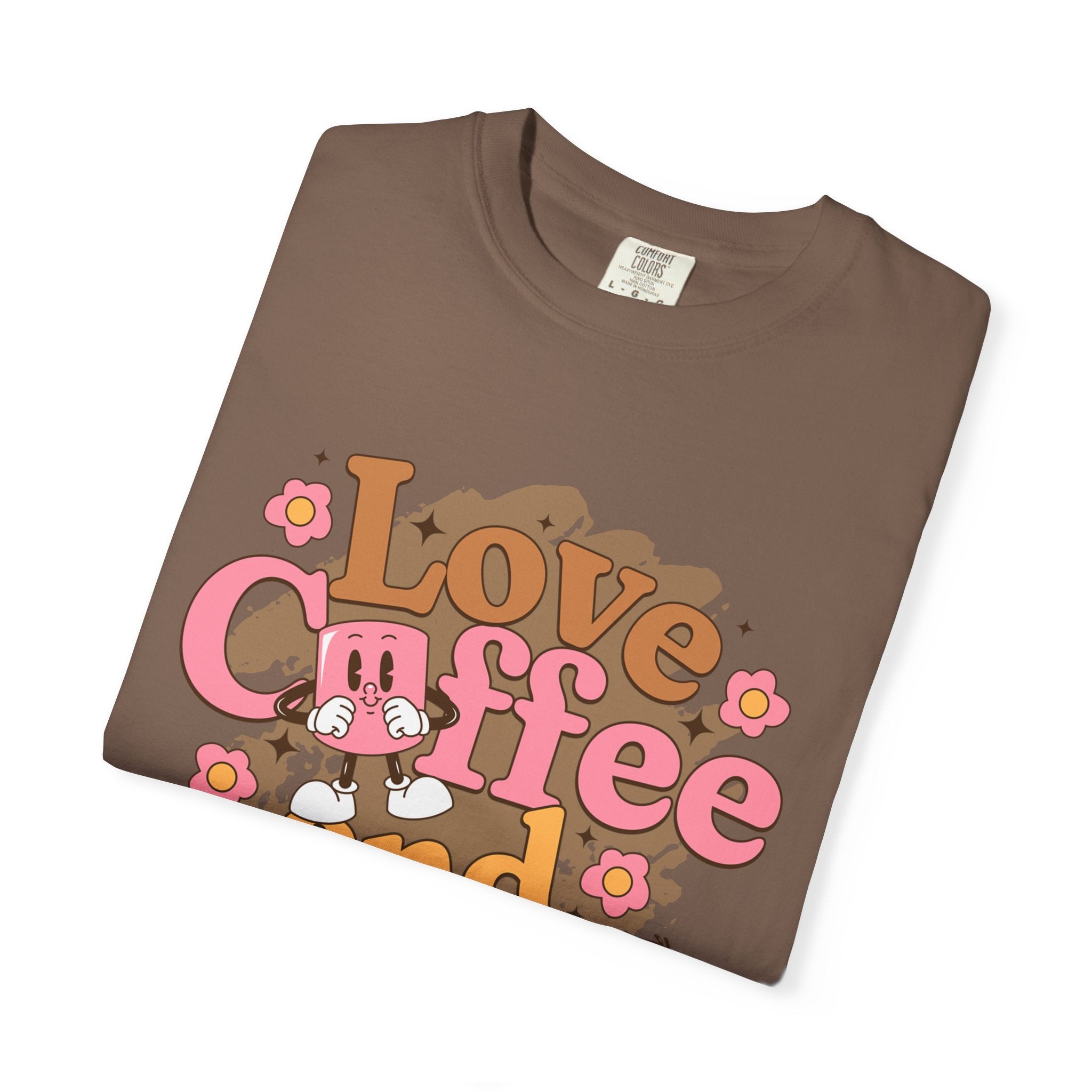 Coffee And Dog Lover's Unisex Sonhco T-shirt - Time For Coffee Keep Chilling and Relaxing