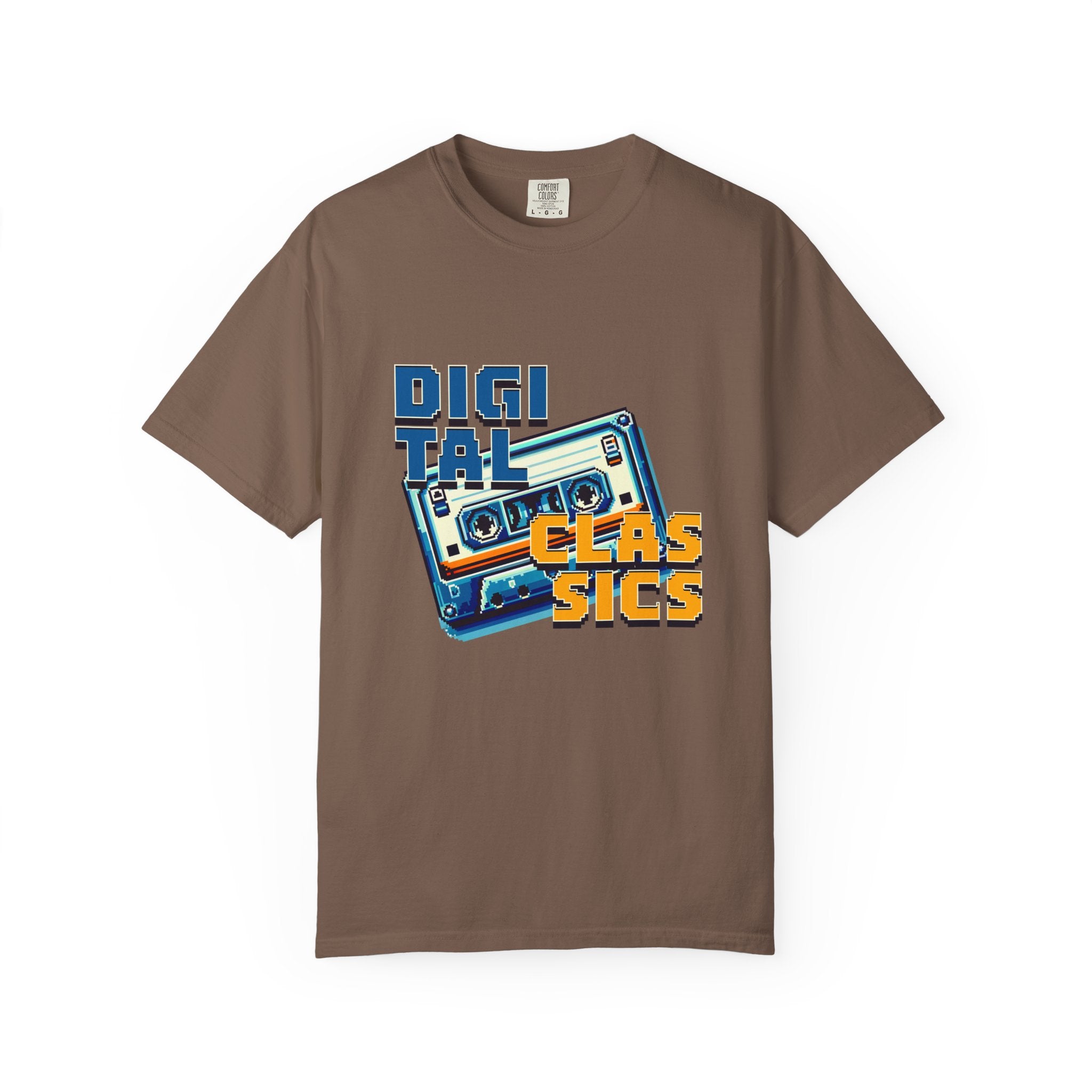 Digital Classics Retro Design Unisex Garment-Dyed T-Shirt