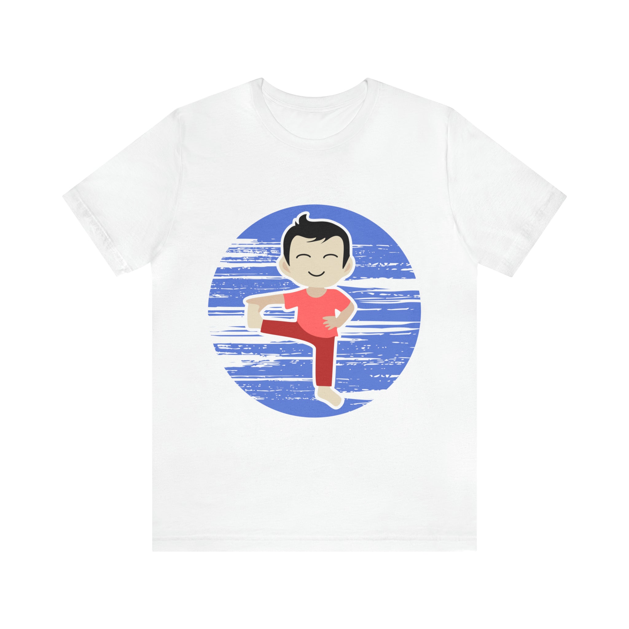 Discover Yoga, Unisex Jersey Short Sleeve Tee