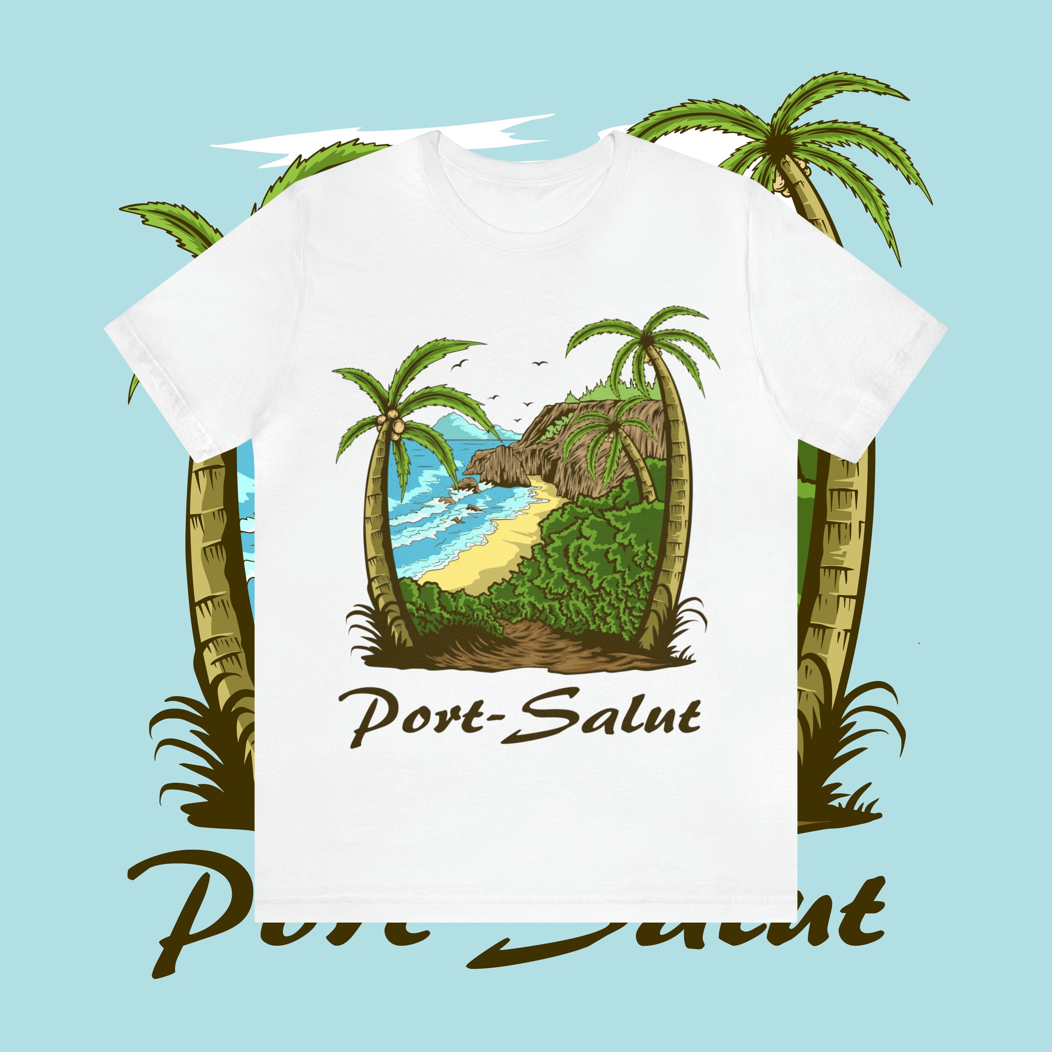 Port-Salut Haiti, Unisex Jersey Short Sleeve Tee