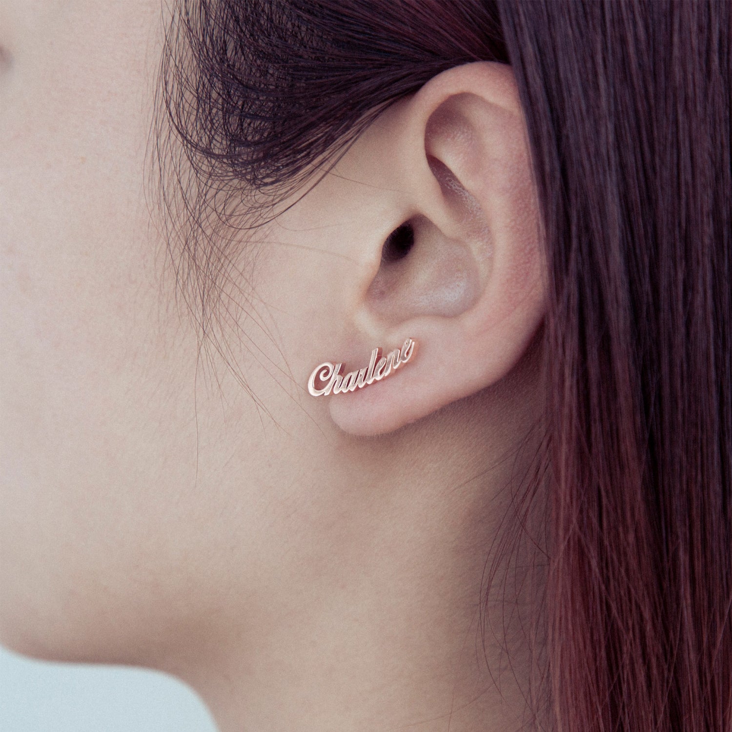 520. Name Stud Earrings