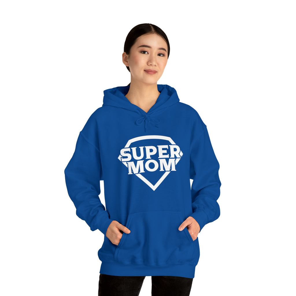 Super Mom .  Hooded Sweatshirt