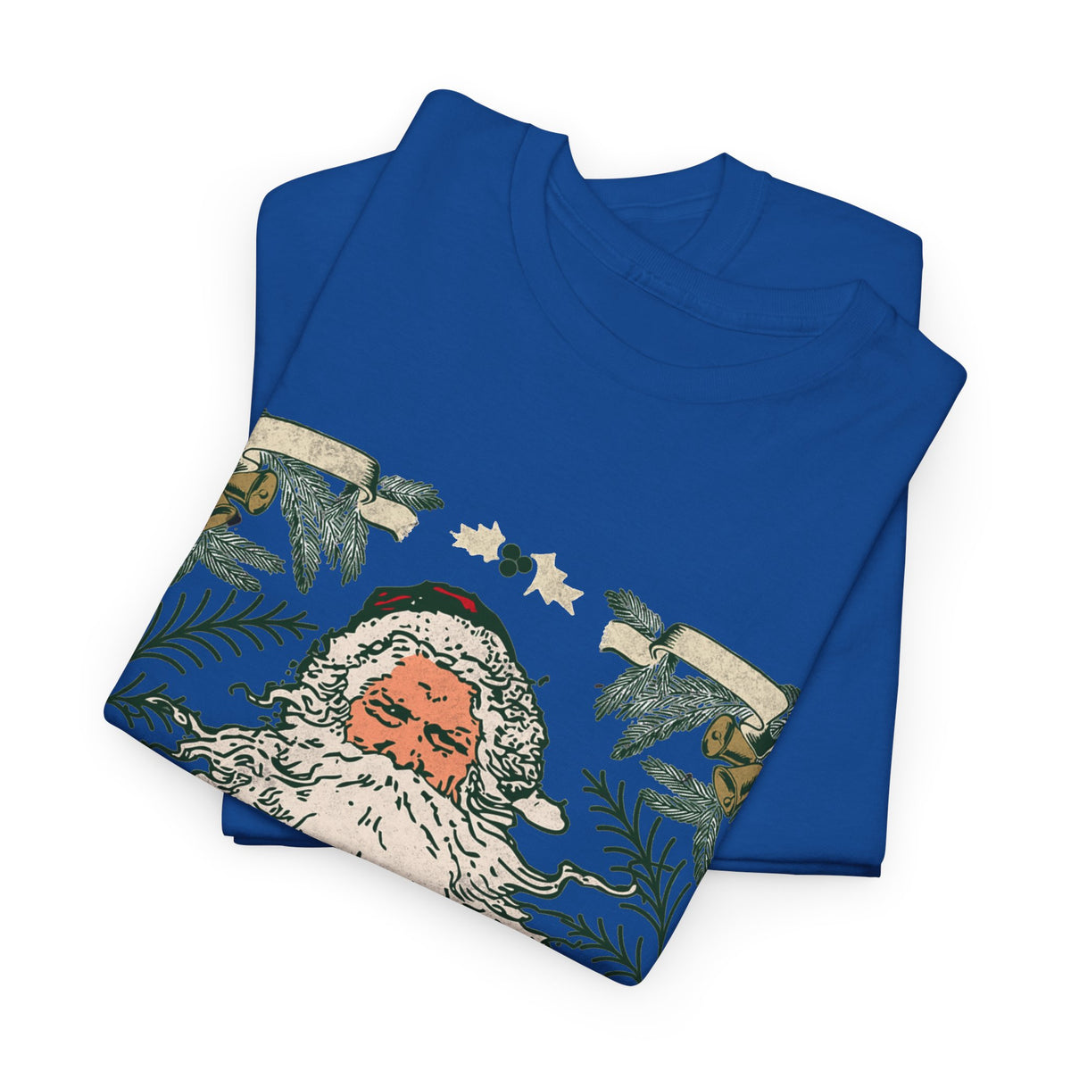 Vintage Santa Christmas Shirt, Retro Merry Christmas Tee, Old Fashioned Santa Graphic T-Shirt, Nostalgic Holiday Gift