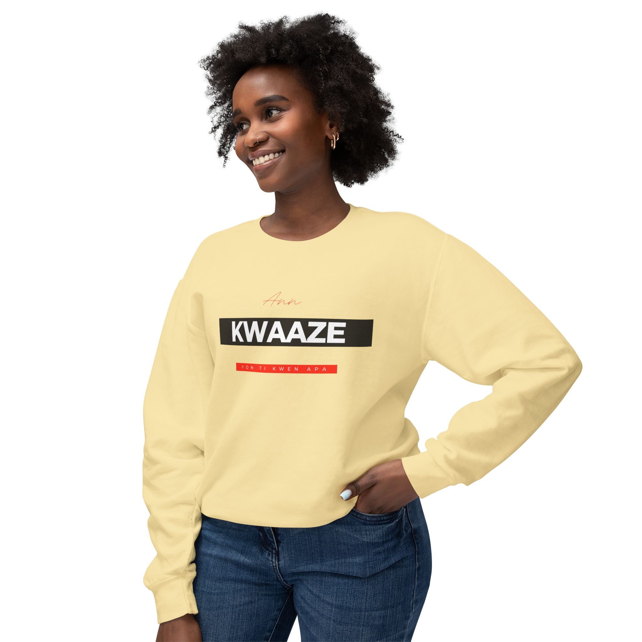 Ann Kwaaze  - Crewneck Sweatshirt