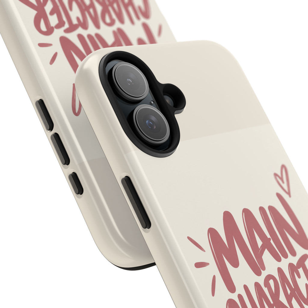 Main Character Off Duty — Gen Z Lifestyle Tough Phone Case