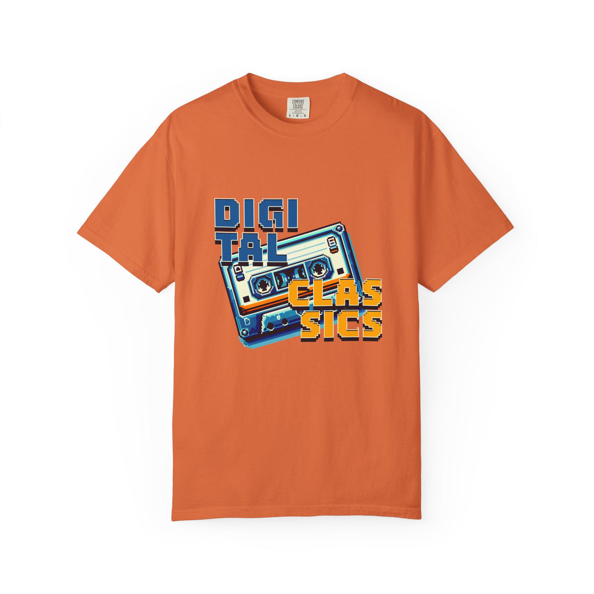 Digital Classics Retro Design Unisex Garment-Dyed T-Shirt