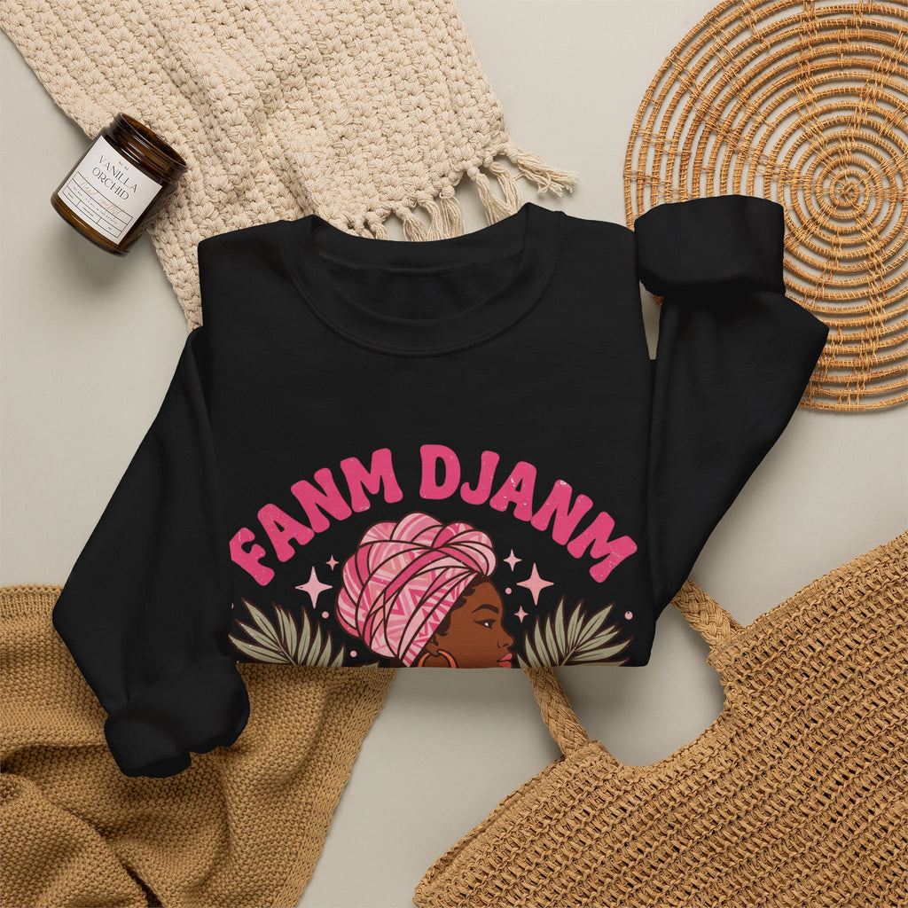 Fanm Djanm – Haitian Women Empowerment Graphic Sweatshirt | SONHCO