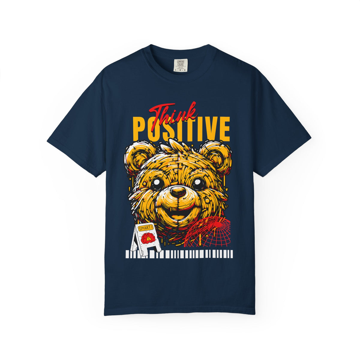 Think Positive 2026 unisex Garment-Dyed T-Shirt