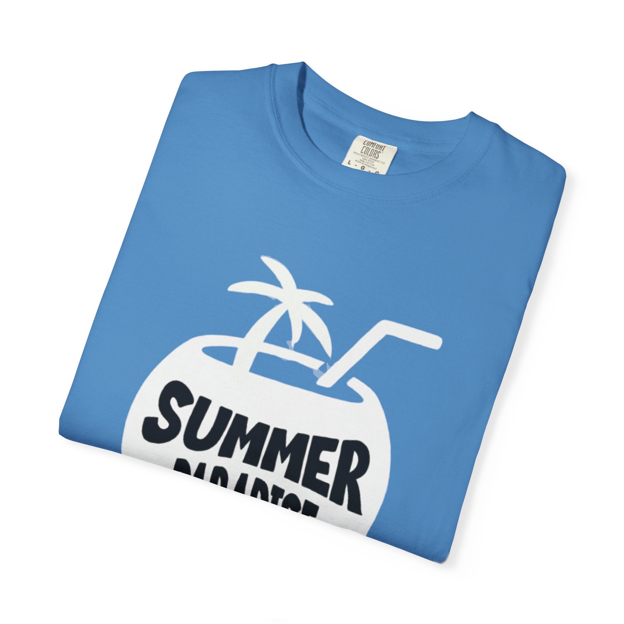 Summer Vibes Paradise 2025 Unisex Garment-Dyed T-Shirt