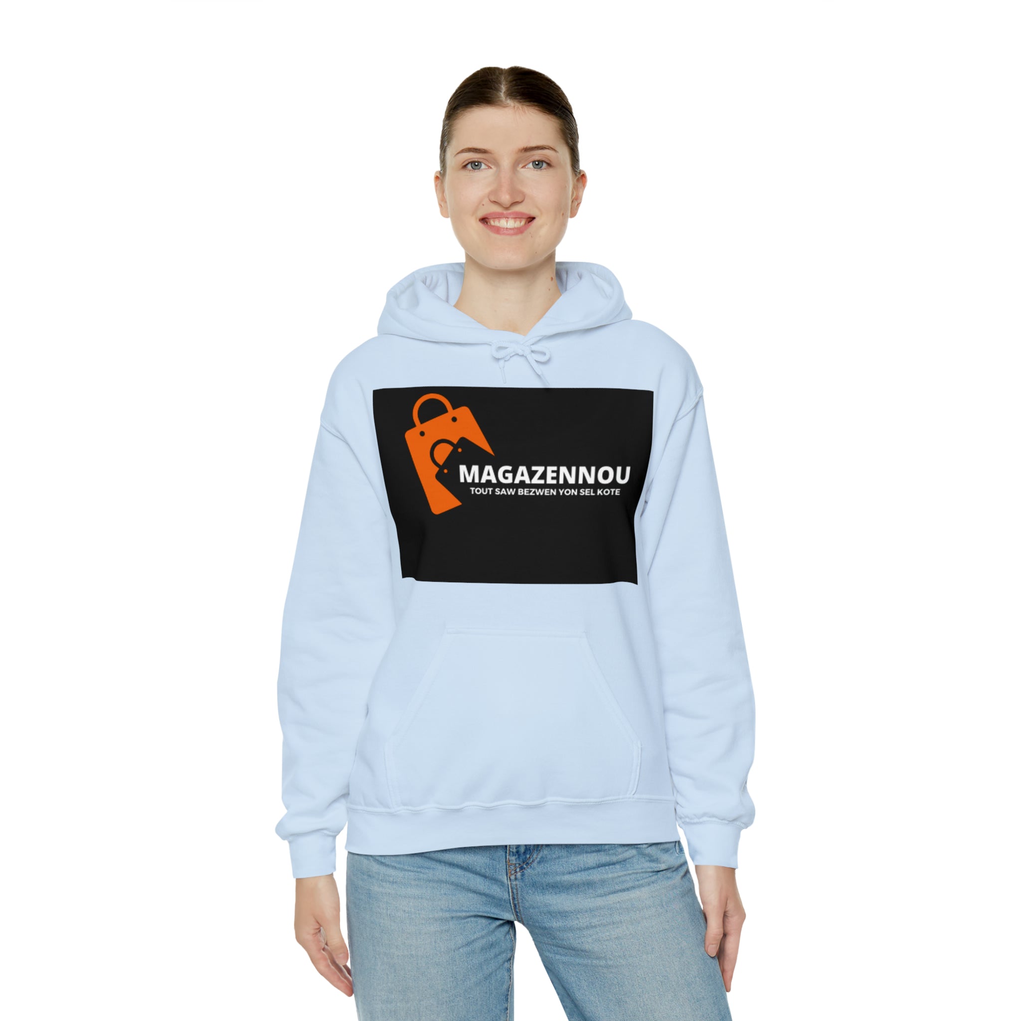 Magazennou.  Hooded Sweatshirt